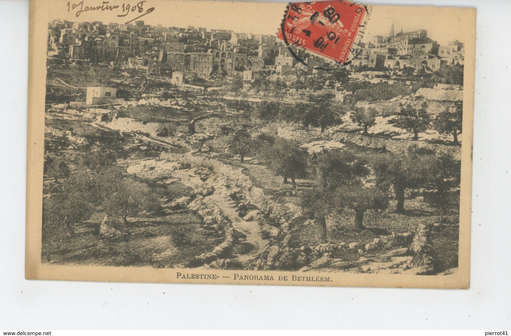 PALESTINE - Panorama De BETHLEEM - Palestine