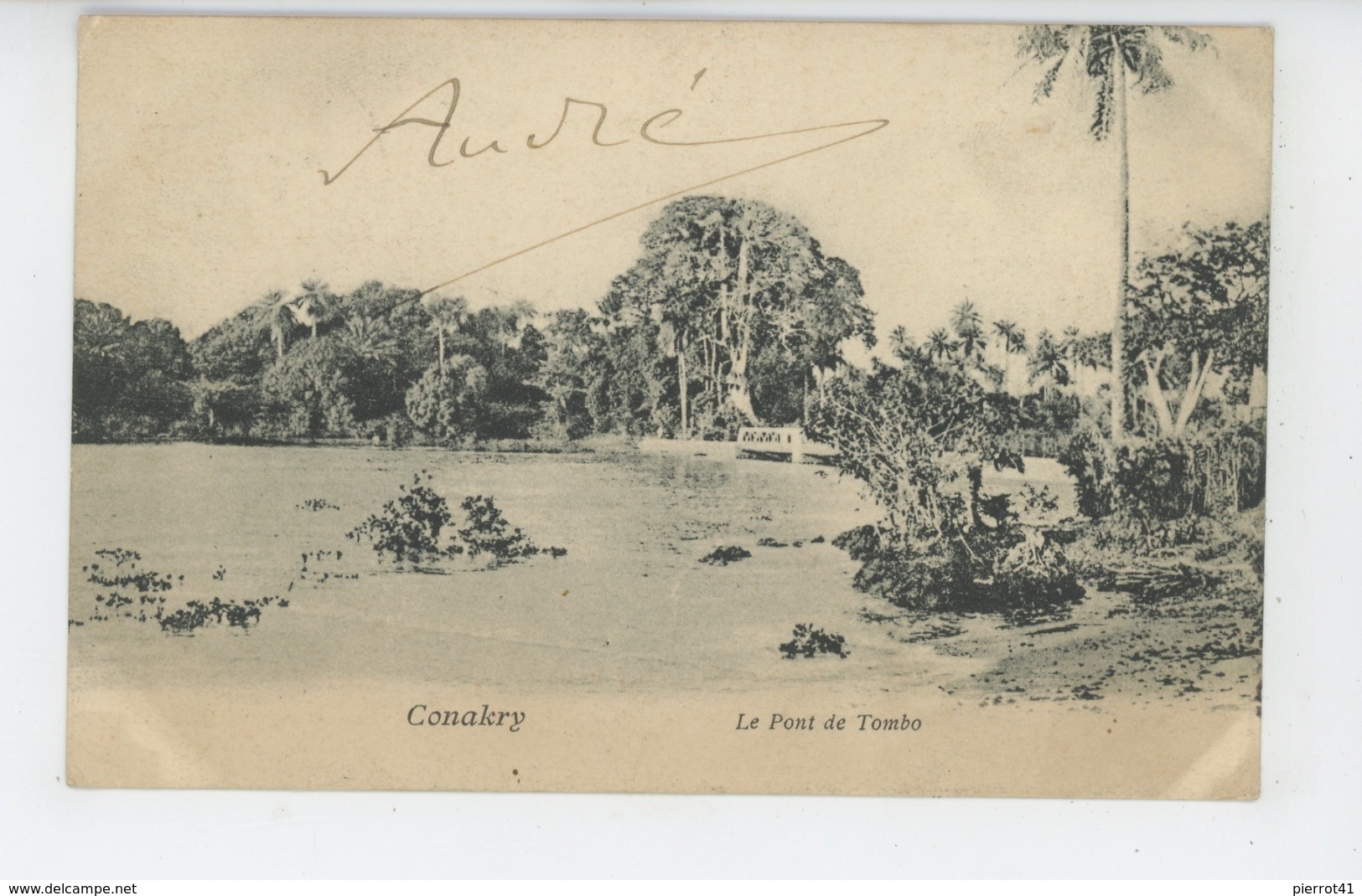 GUINEE FRANCAISE - CONAKRY - Le Pont De Tombo - Guinée Française