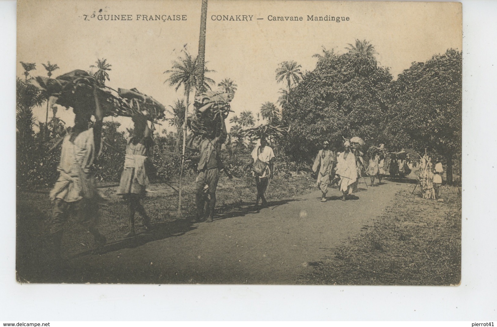 GUINEE FRANCAISE - CONAKRY - Caravane Mandingue - Guinée Française