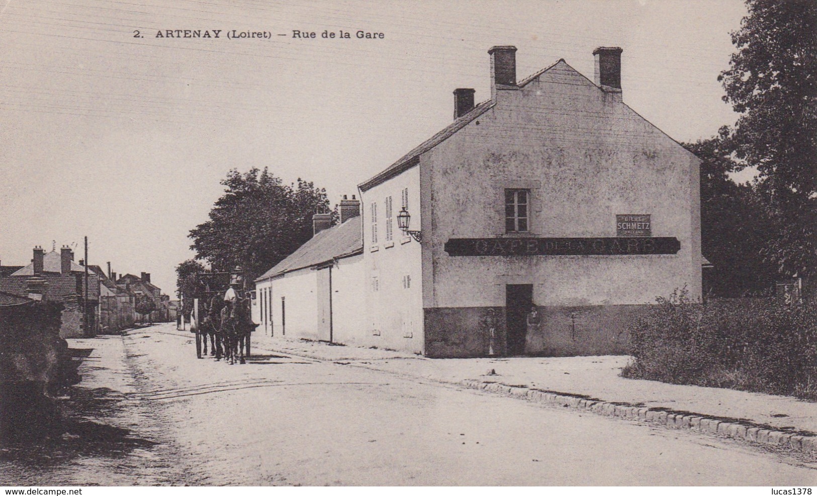 45 / ARTENAY / RUE DE LA GARE - Artenay