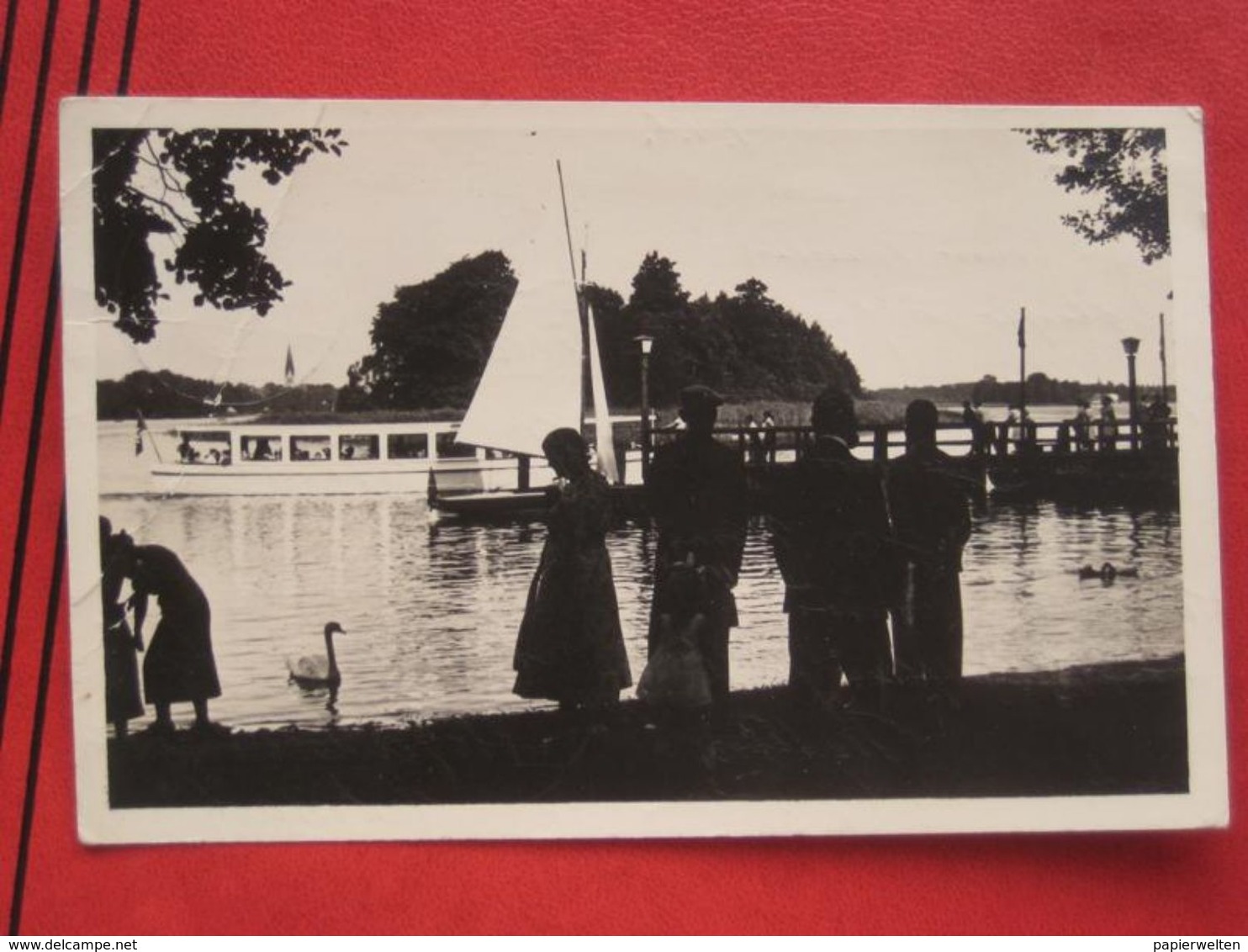 Szczecinek / Neustettin - Schnuchels Betriebe Neustettin: An Der Mause-Insel-Brücke - Poland