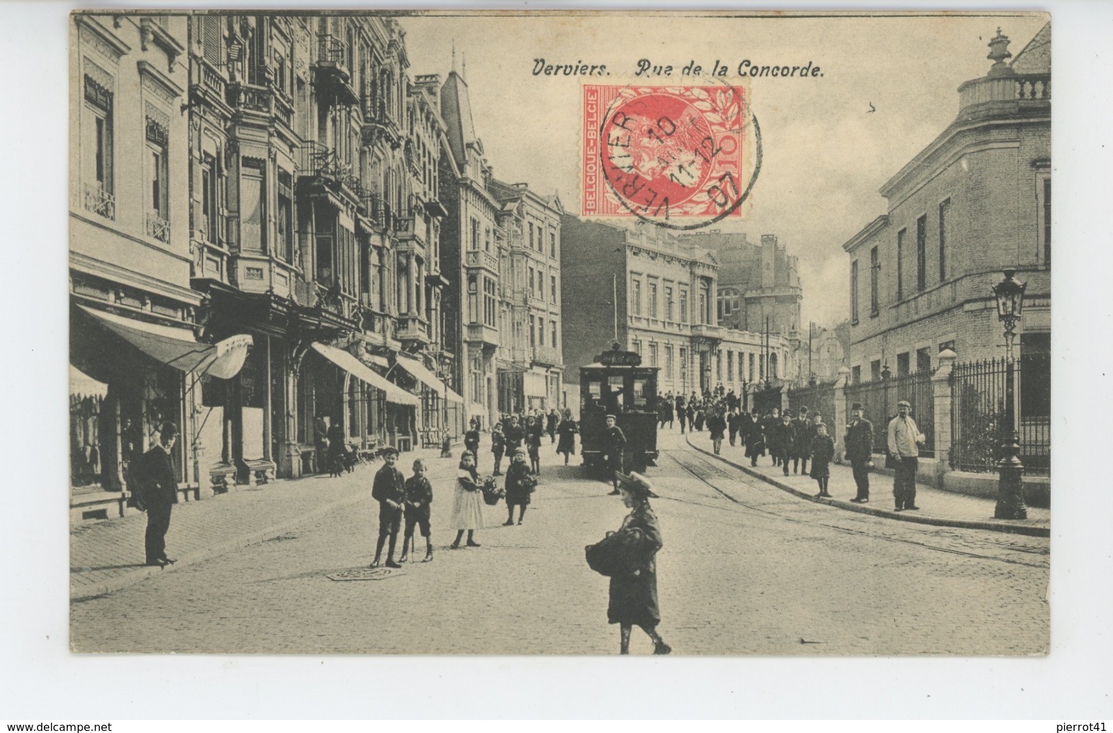 BELGIQUE - VERVIERS - Rue De La Concorde - Verviers