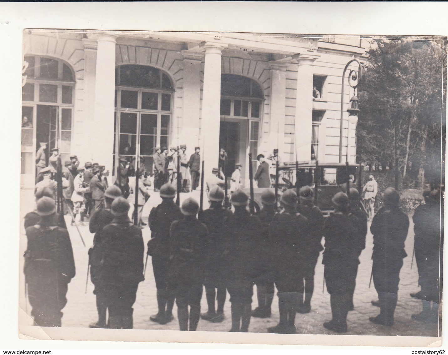 Versailles, 07 Maggio 1919 Vedi Retro Foto - 1914-18