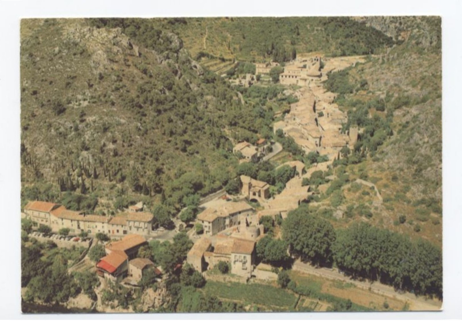 35--SAINT GUILHEM LE DESERT - VUE AERIENNE - NON ÉCRITE -Scan Recto-verso-A8 - Autres & Non Classés