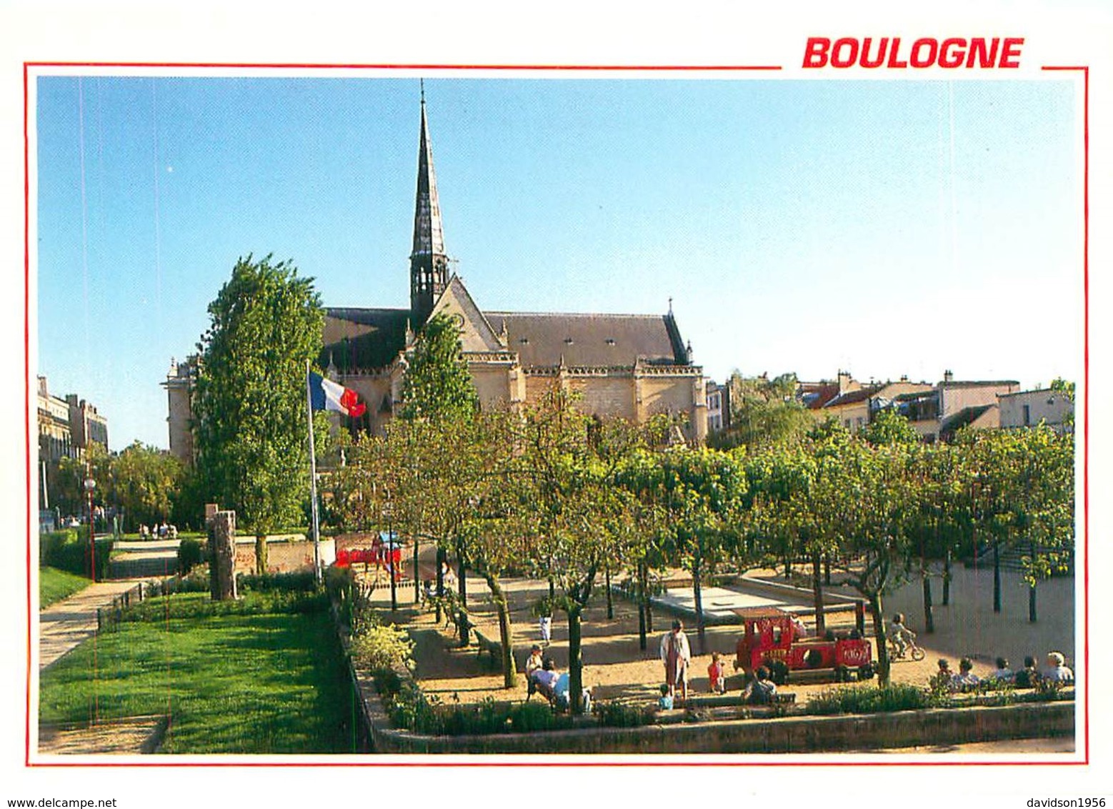 Boulogne - L  Eglise Notre Dame  Des Menus                Y1538 - Boulogne Billancourt