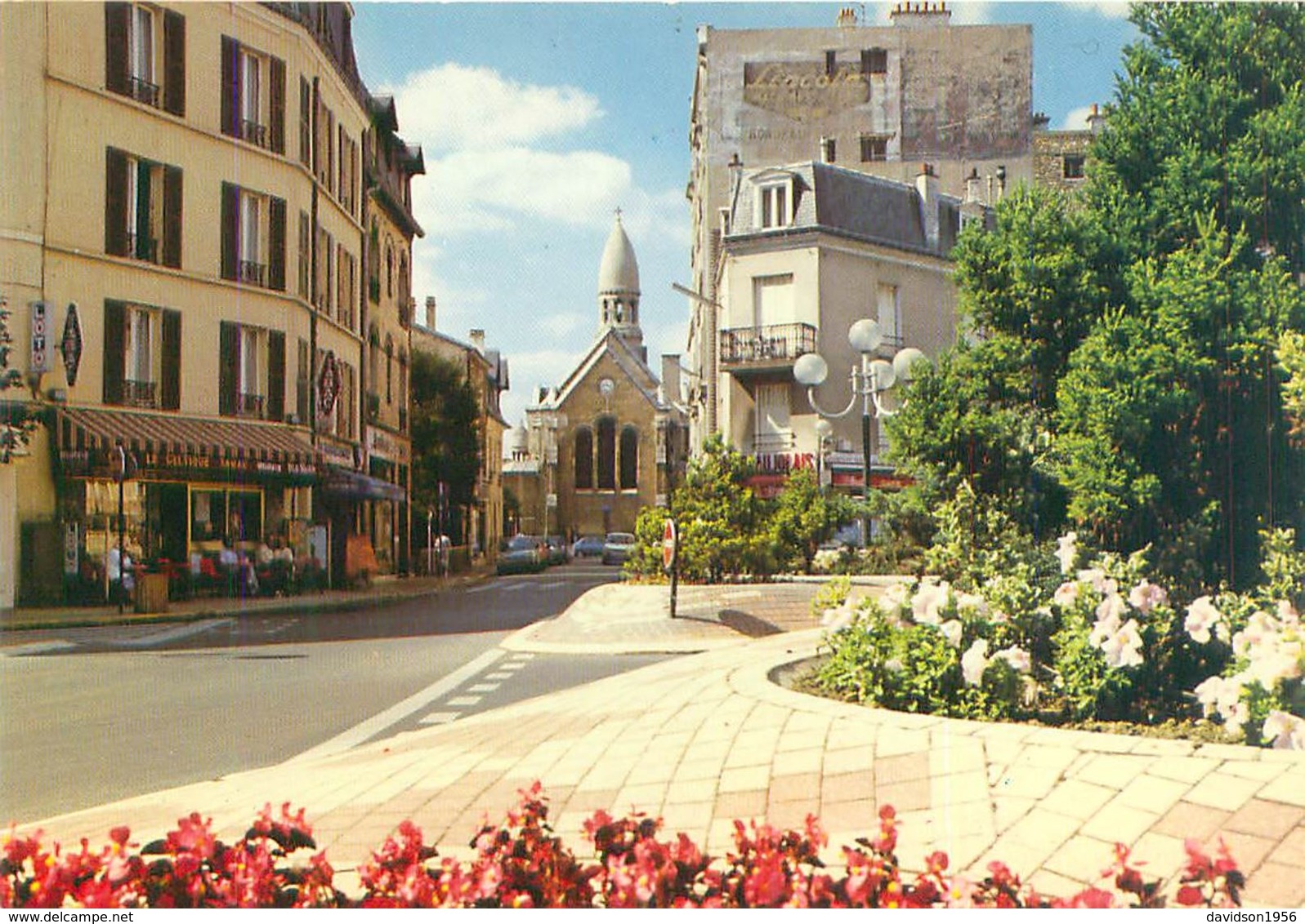 Enghien Les Bains -  Place De Verdun Et Rue De L 'Abbée Hénocque           Y1544 - Enghien Les Bains