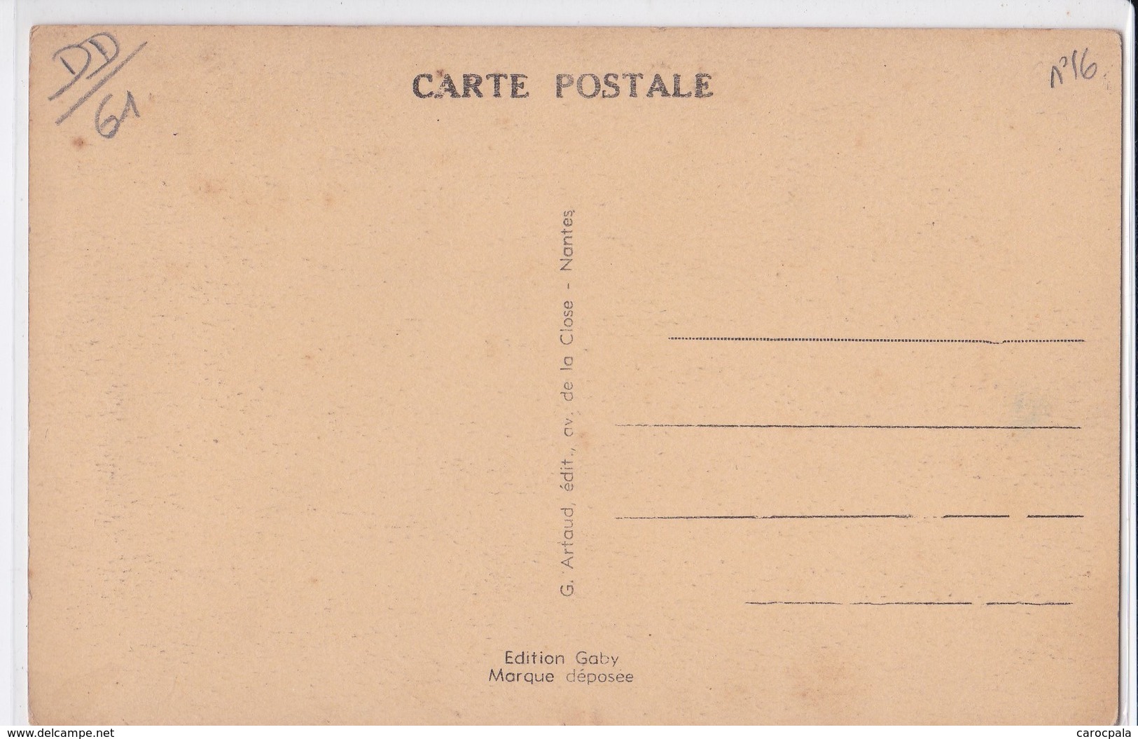 Carte 1930 NONANT LE PIN / LA GRANDE RUE (hôtel St Pierre) - Sonstige & Ohne Zuordnung