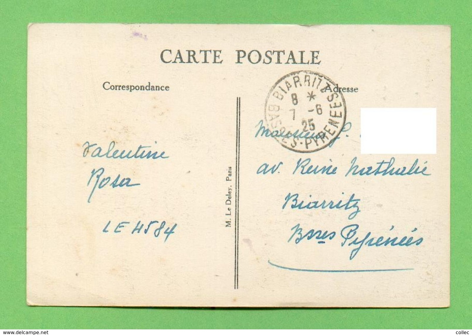 CPA FRANCE 92  ~  BOURG-LA-REINE  ~   50  La Maison En Ciment Armé  ( E.L.D. 1925 )  2 Scans - Bourg La Reine