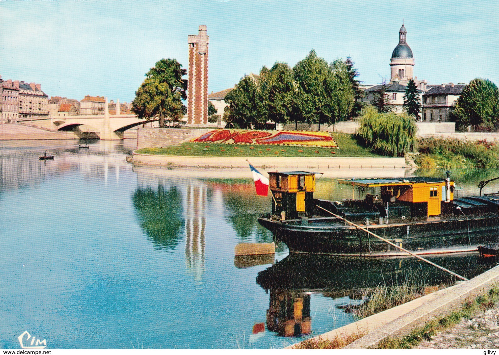 CHALON SUR SAONE - Les Bords De La Saone, La Tour Du Doyenné. - Chalon Sur Saone