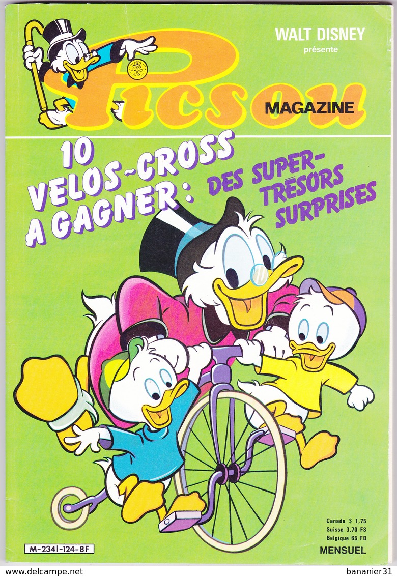 ¤ PICSOU MAGAZINE N°124 ¤ 06/1982 ¤ - Picsou Magazine