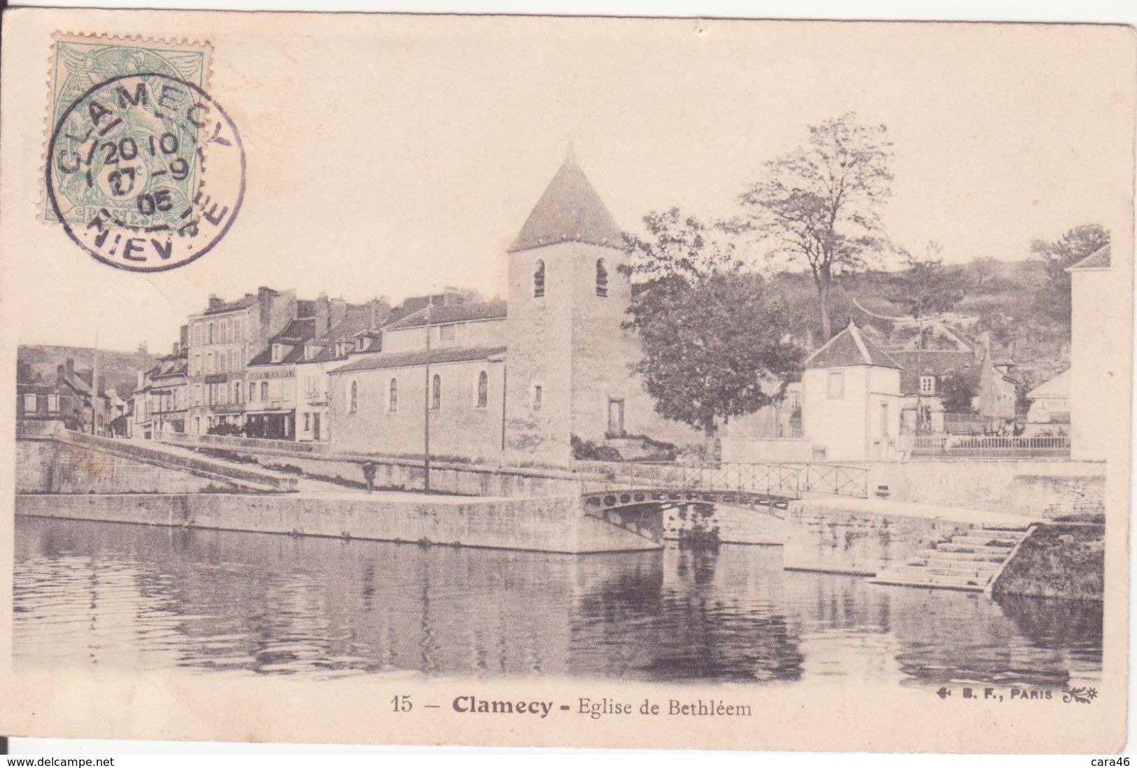 CPA - 15. CLAMECY - église De Bethléem - Clamecy