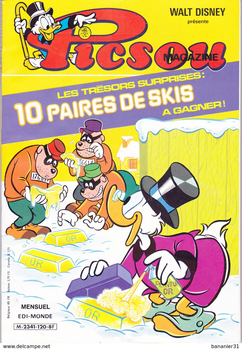 ¤ PICSOU MAGAZINE N°120 ¤ 02/1982 ¤ - Picsou Magazine