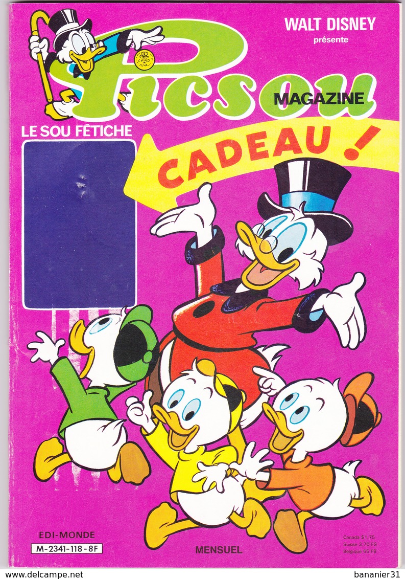 ¤ PICSOU MAGAZINE N°118 ¤ 12/1981 ¤ - Picsou Magazine