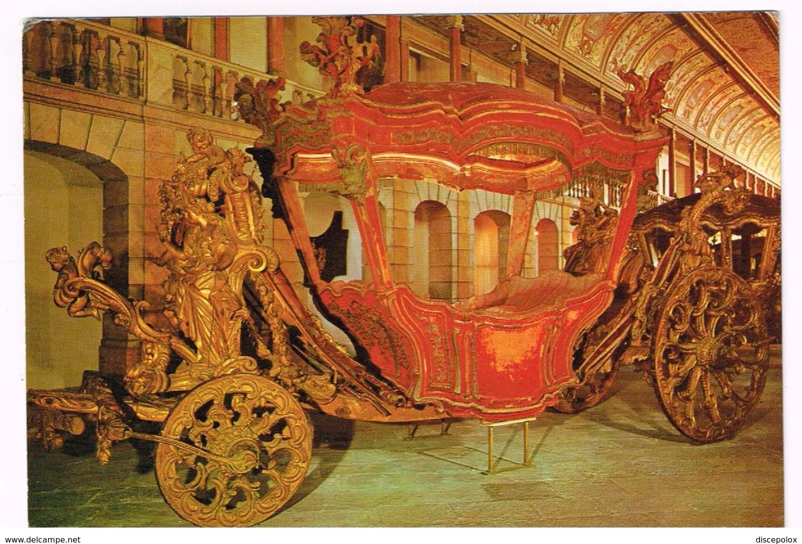 V1869 Lisboa - Museu Nacional Dos Coches - Coche Da Embaixada Do Marques De Fontes A Roma / Viaggiata 1974 - Altri & Non Classificati