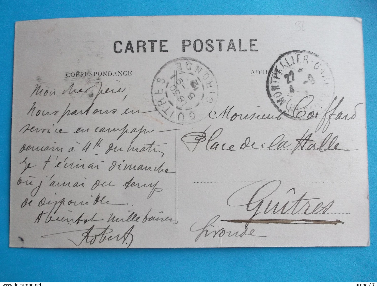 34 :MONTPELLIER : Le LEZ , ETABLISSEMENT RIMBAUD , C.P.A. ,carte En Très Bon état ,animée - Montpellier