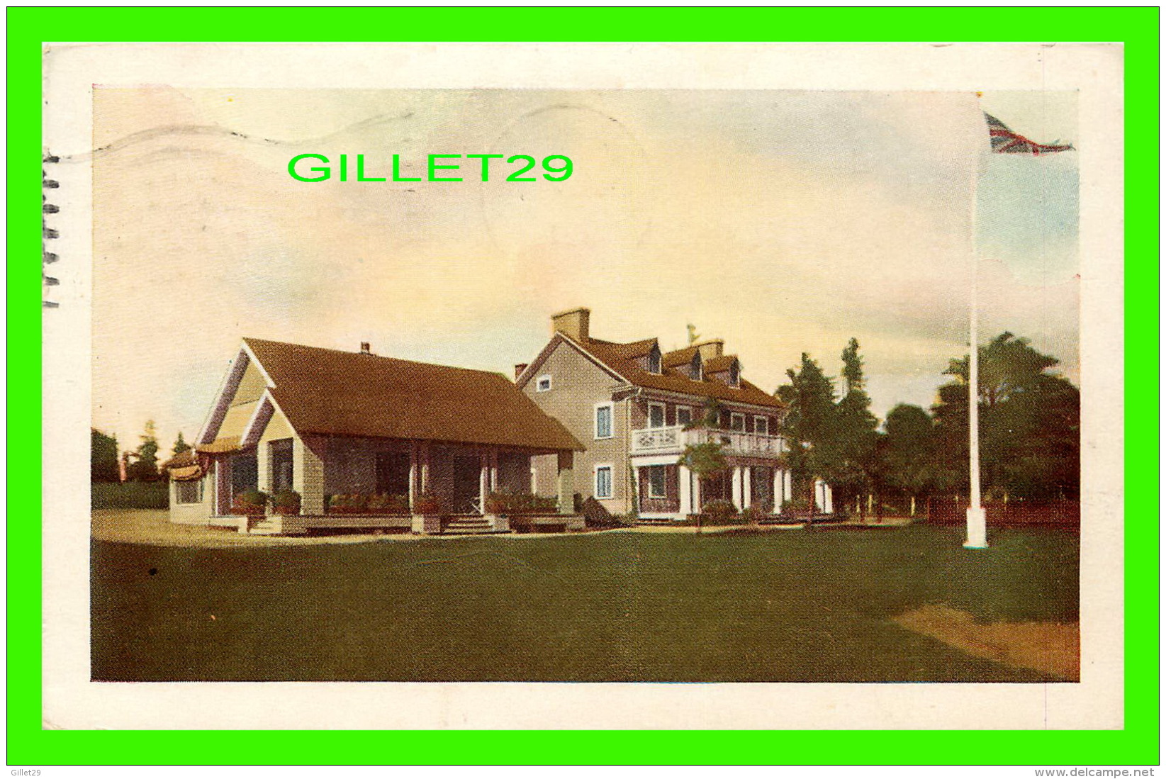 CHUTES MONTMORENCY, QUÉBEC - HISTORICAL KENT HOUSE AT MONTMORENCY  FALLS - TRAVEL IN 1929 - - Chutes Montmorency