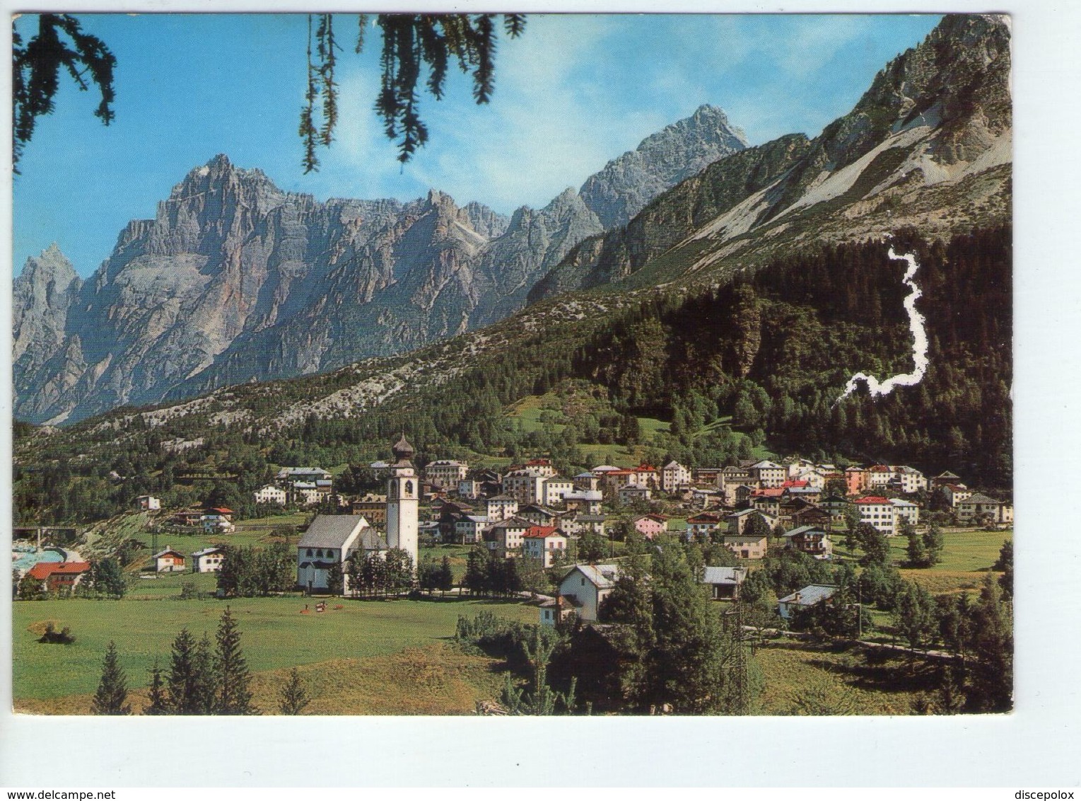 U2223 Cartolina Veneto - BORCA DI CADORE (belluno) Verso Il Marcora E Cima Bel Pra_ NN CIRC. - Altri & Non Classificati