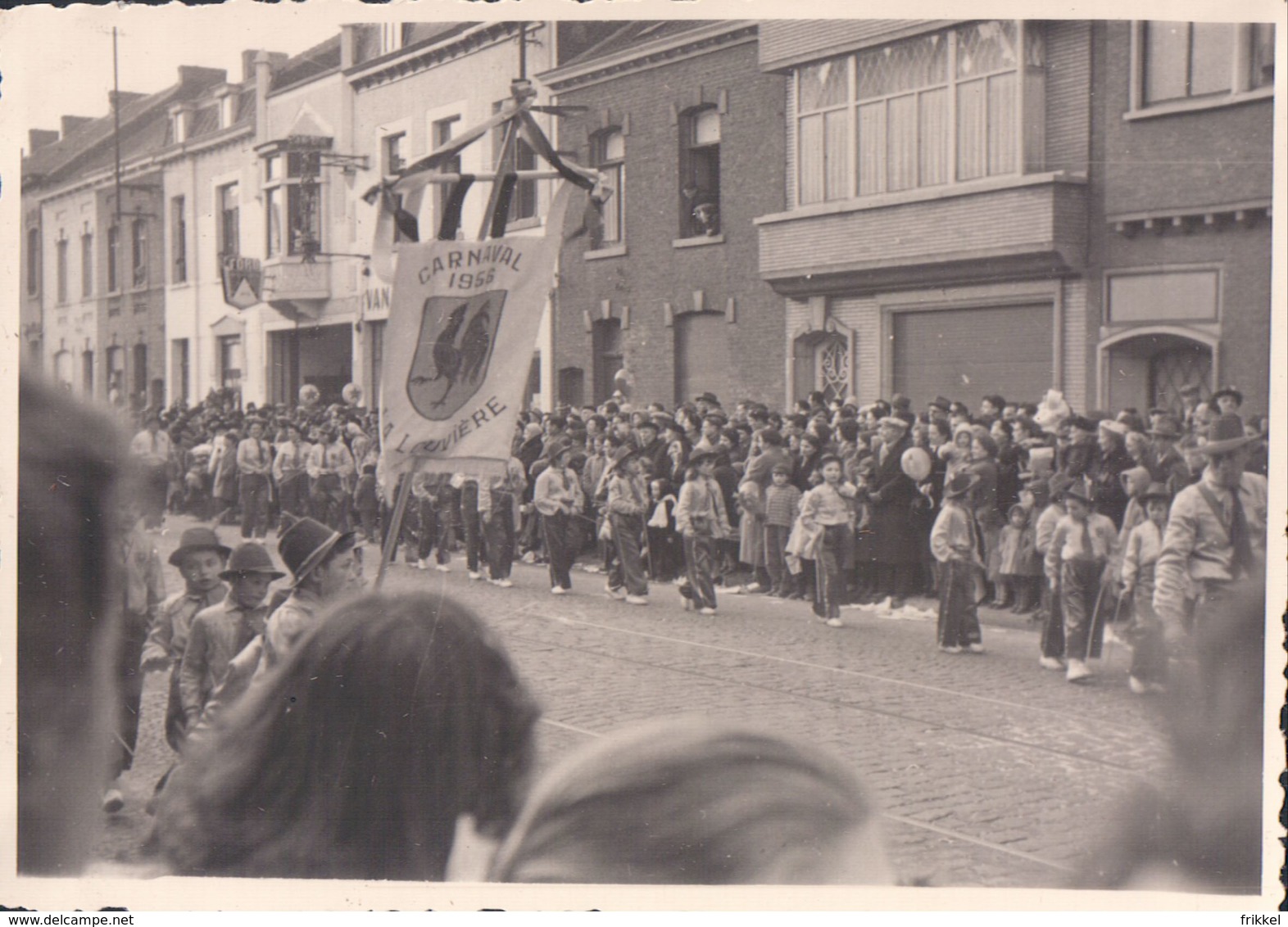 Foto Photo (7 X 10 Cm) La Louvière Carnaval 1956 - La Louvière