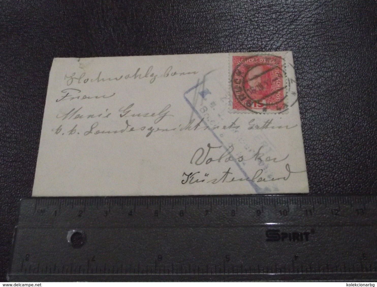 1293. K.U.K.Militar Zensur Bruck 16.III 1917   Bruck A Der Mur - Briefe U. Dokumente