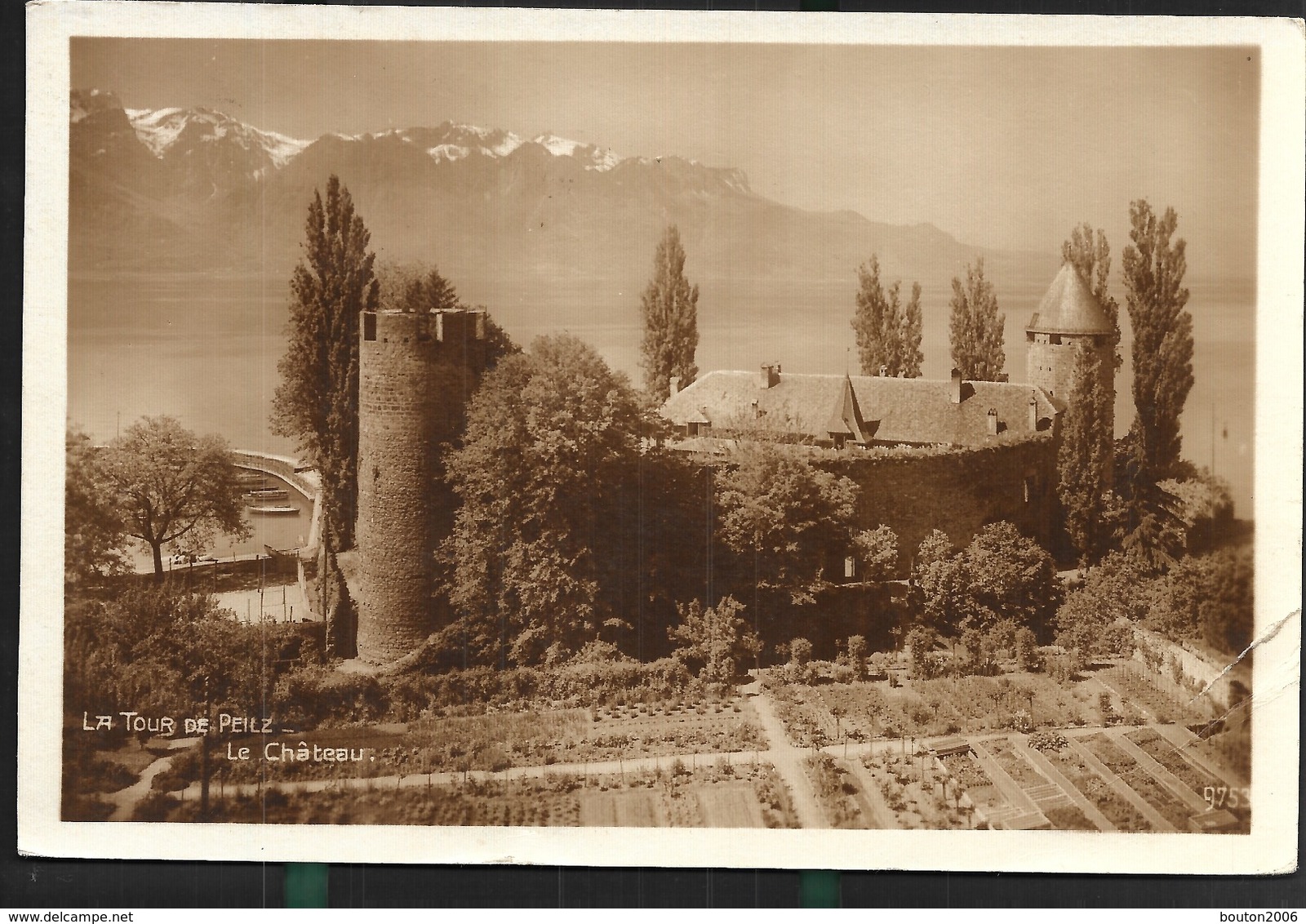 La Tour De Peilz Le Château 1923 - La Tour-de-Peilz