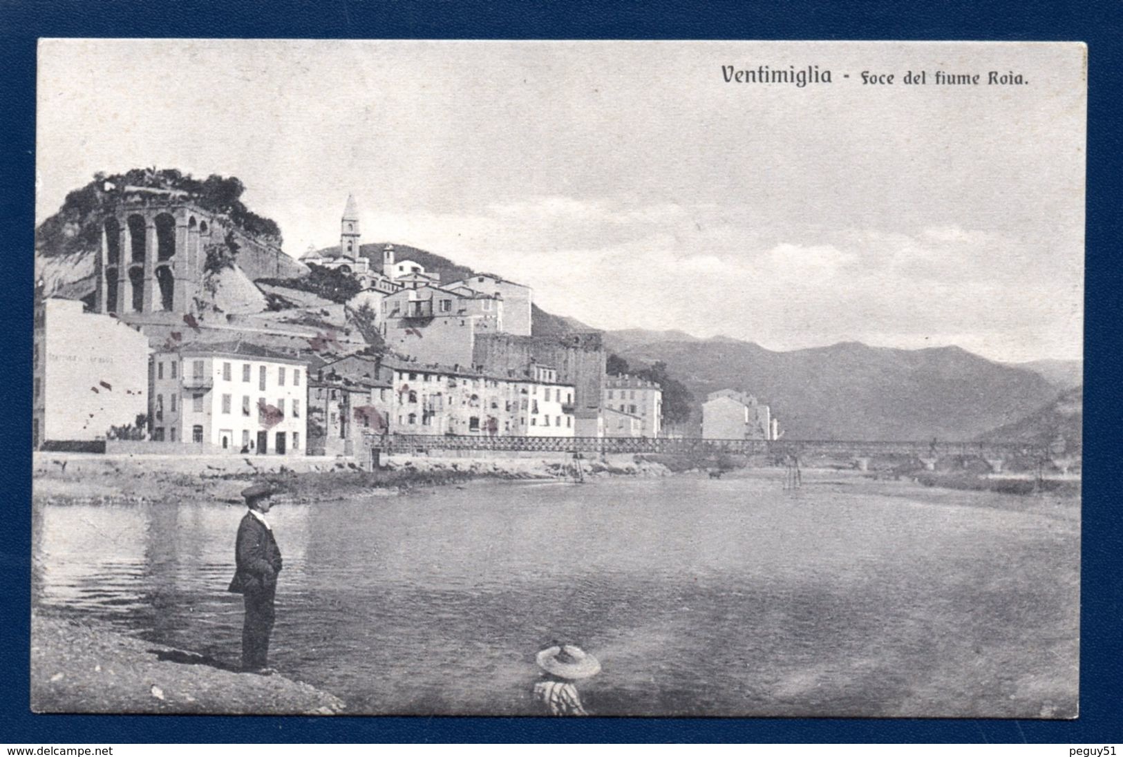 Ventimiglia Alta. ( Imperia ). Foce Del Fiume Roia. 1910 - Imperia