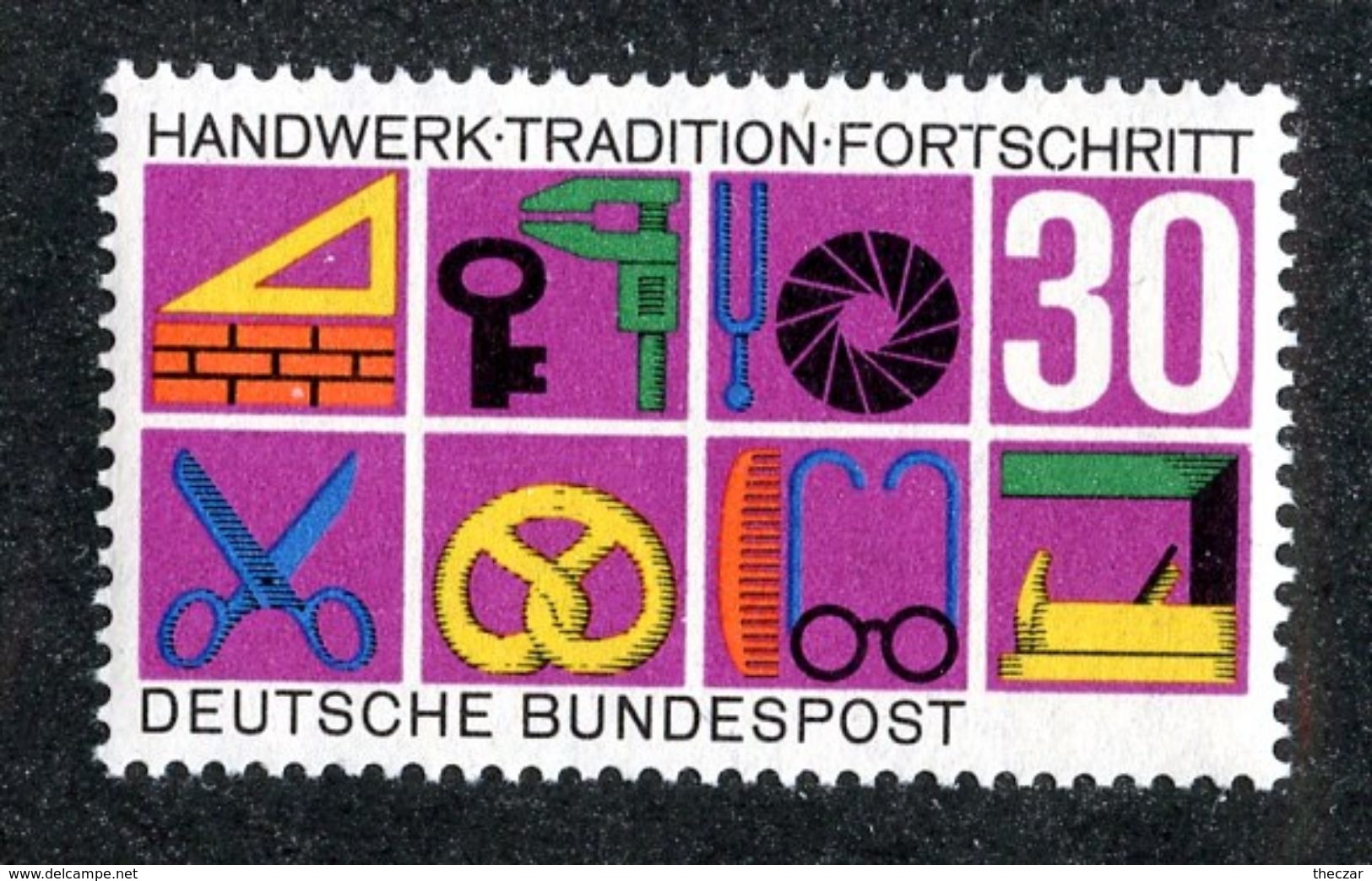 W5965  Germany 1968  Mi.553** Offers Welcome - Unused Stamps