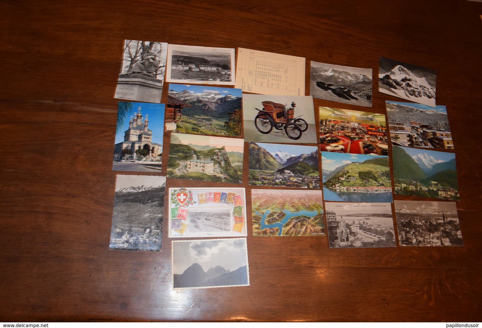 Petit Lot Cartes, Suisse + Divers - 5 - 99 Postcards
