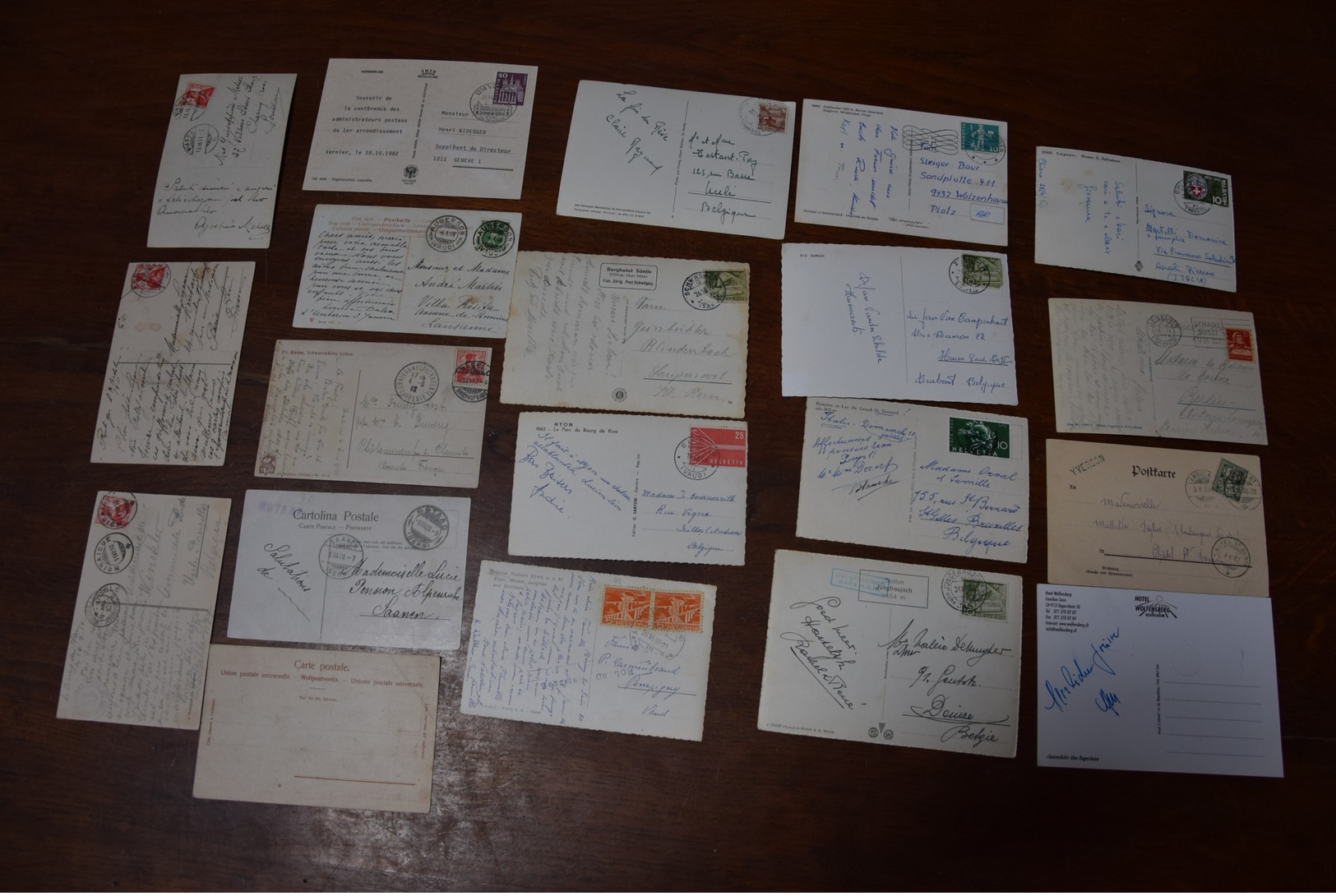 Petit Lot Cartes, Suisse + Divers - 5 - 99 Cartes