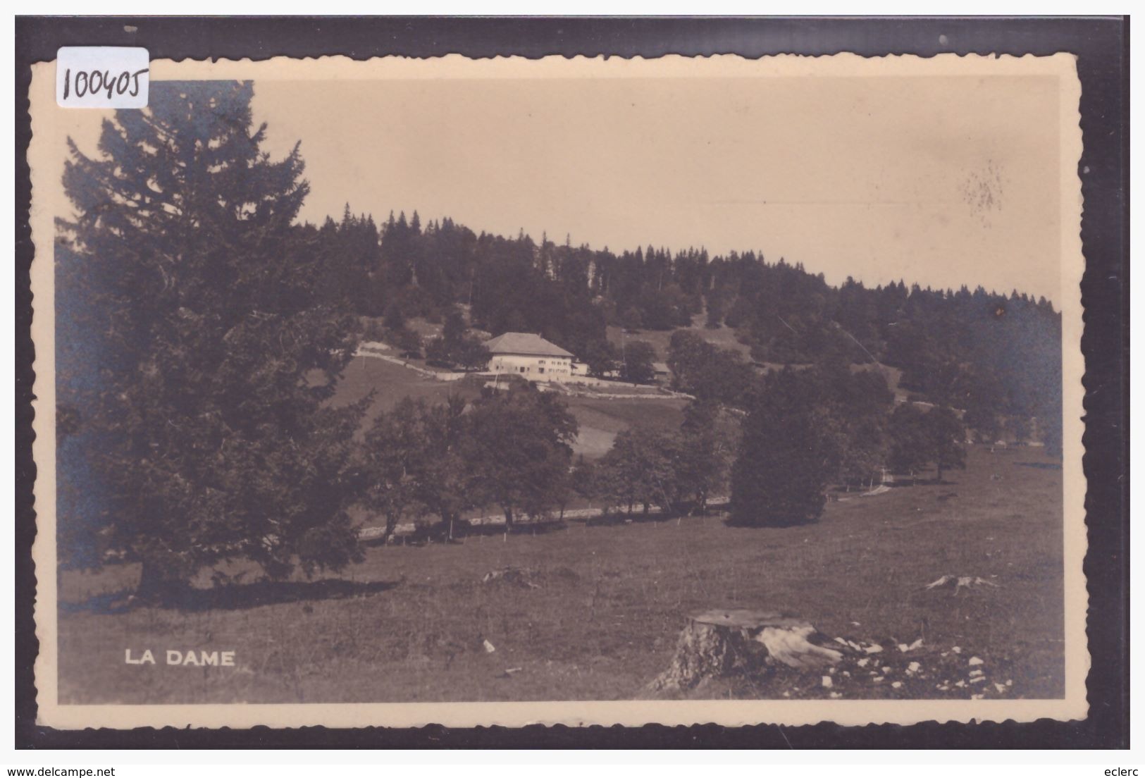 FERME DE LA DAME SUR DOMBRESSON - TB - Dombresson 