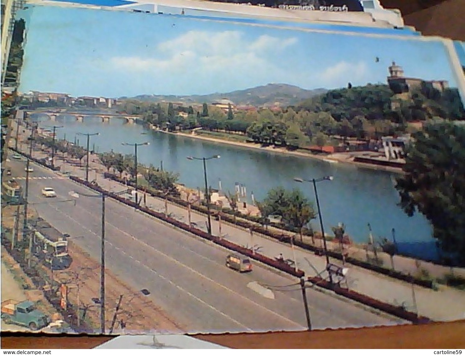 19 CARD TORINO CITTA VARIE VEDUTE  PIAZZA PALAZZI LUNGO PO TRENO VBN1955/86 GO22184 - Collections & Lots