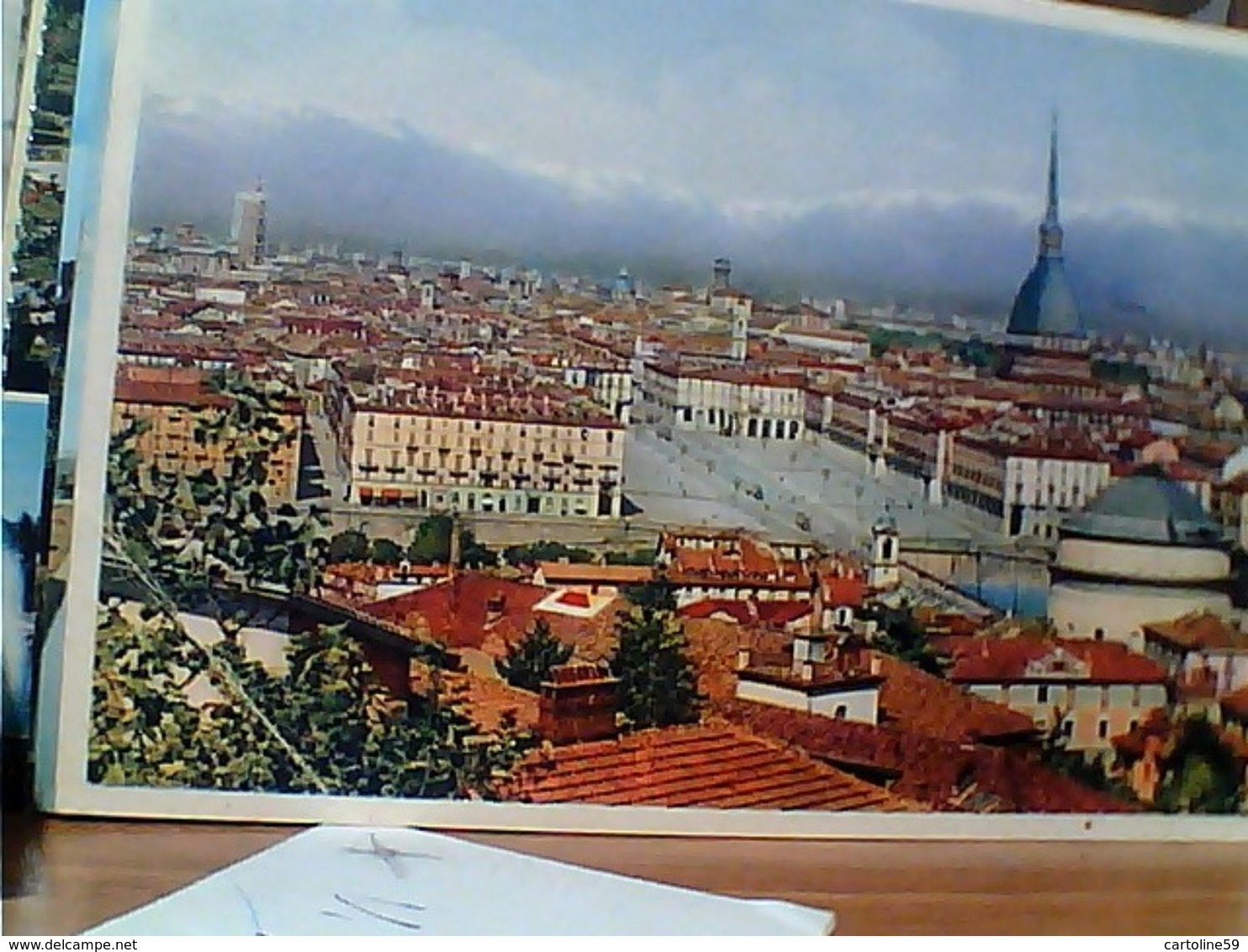 19 CARD TORINO CITTA VARIE VEDUTE  PIAZZA PALAZZI LUNGO PO TRENO VBN1955/86 GO22184 - Collections & Lots