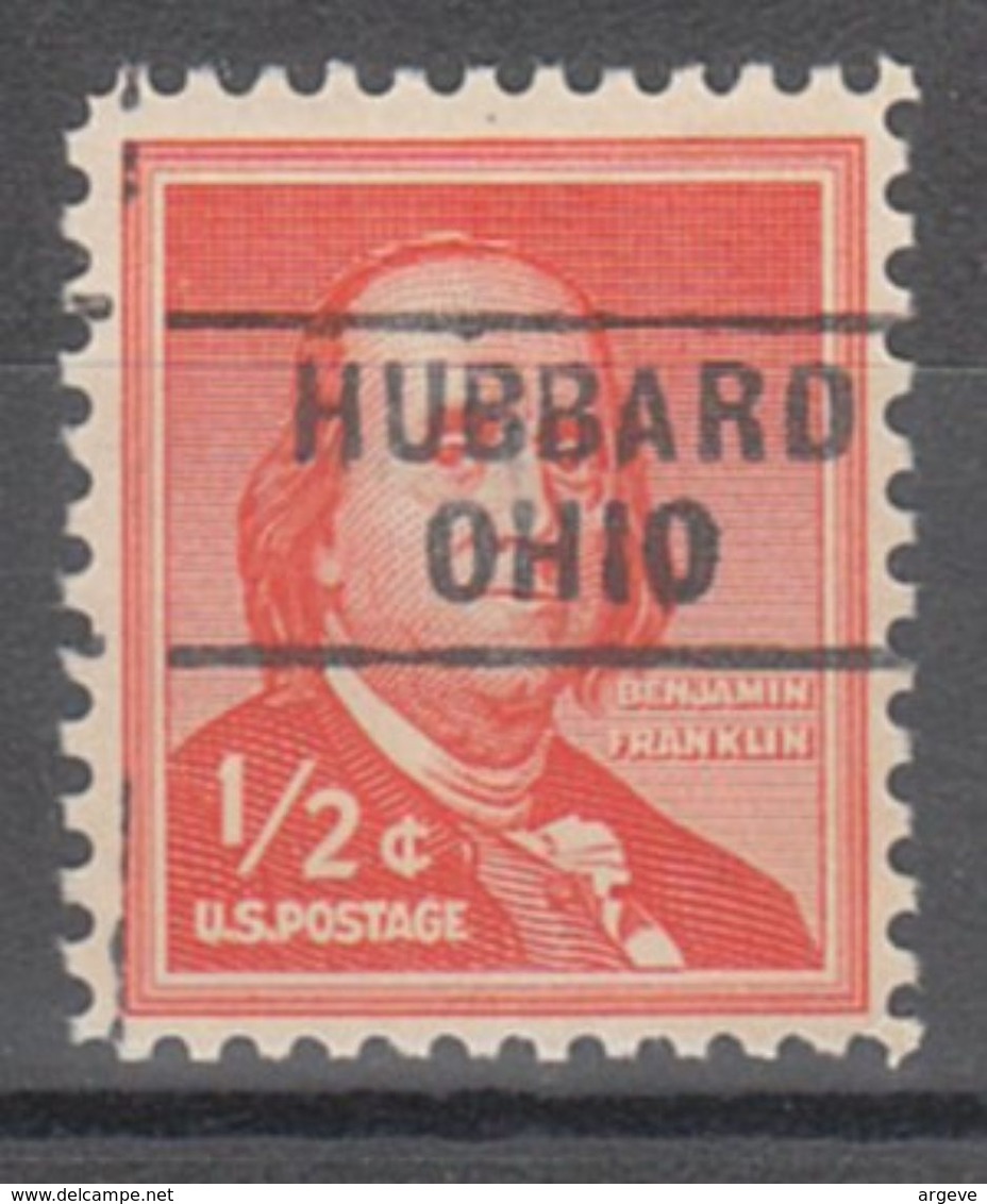 USA Precancel Vorausentwertung Preo's, Locals Ohio, Hubard 745 - Préoblitérés