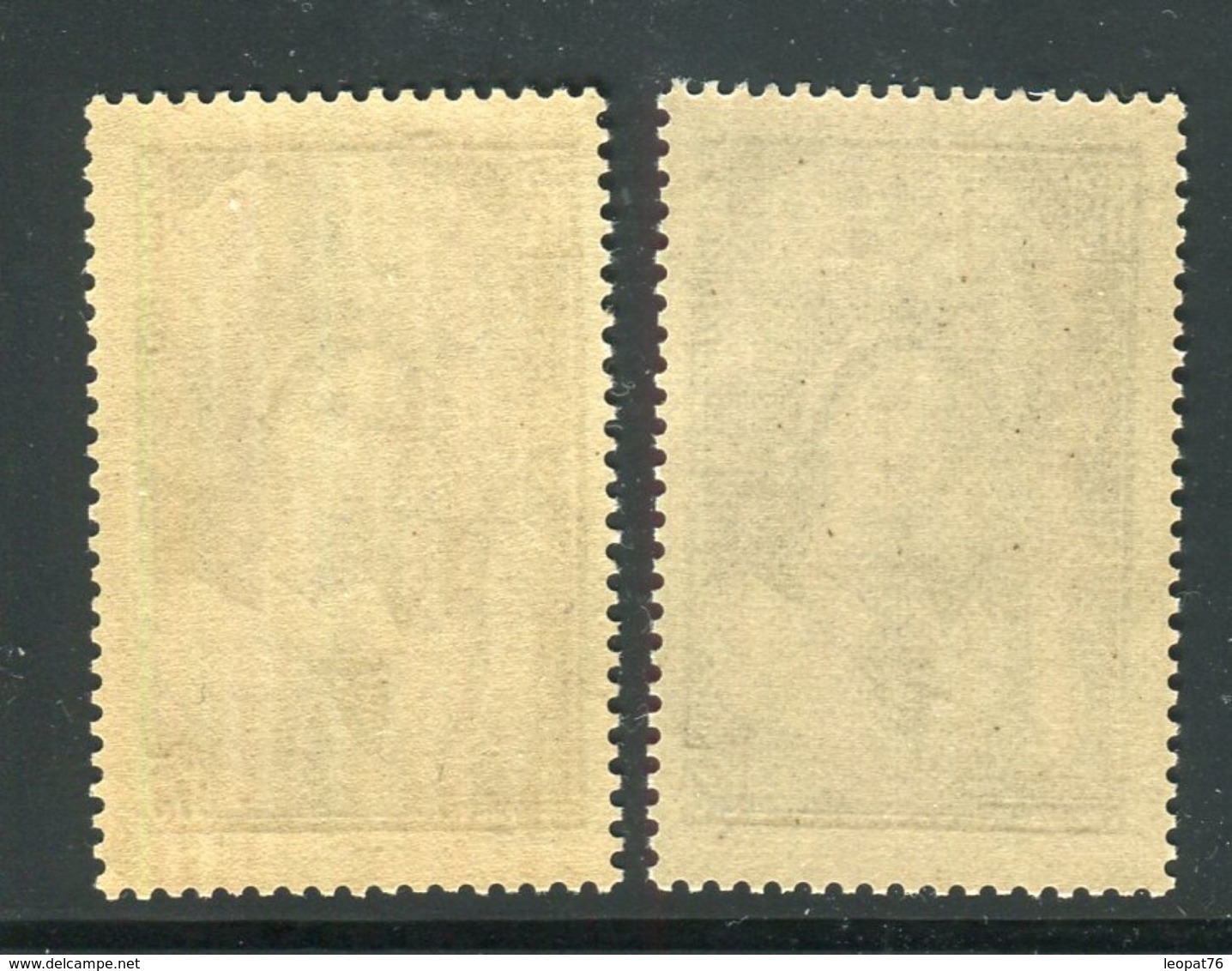 France - N°388 Variété, Double Signatures + 1 Normal  ,neufs Luxe - Ref V360 - Unused Stamps