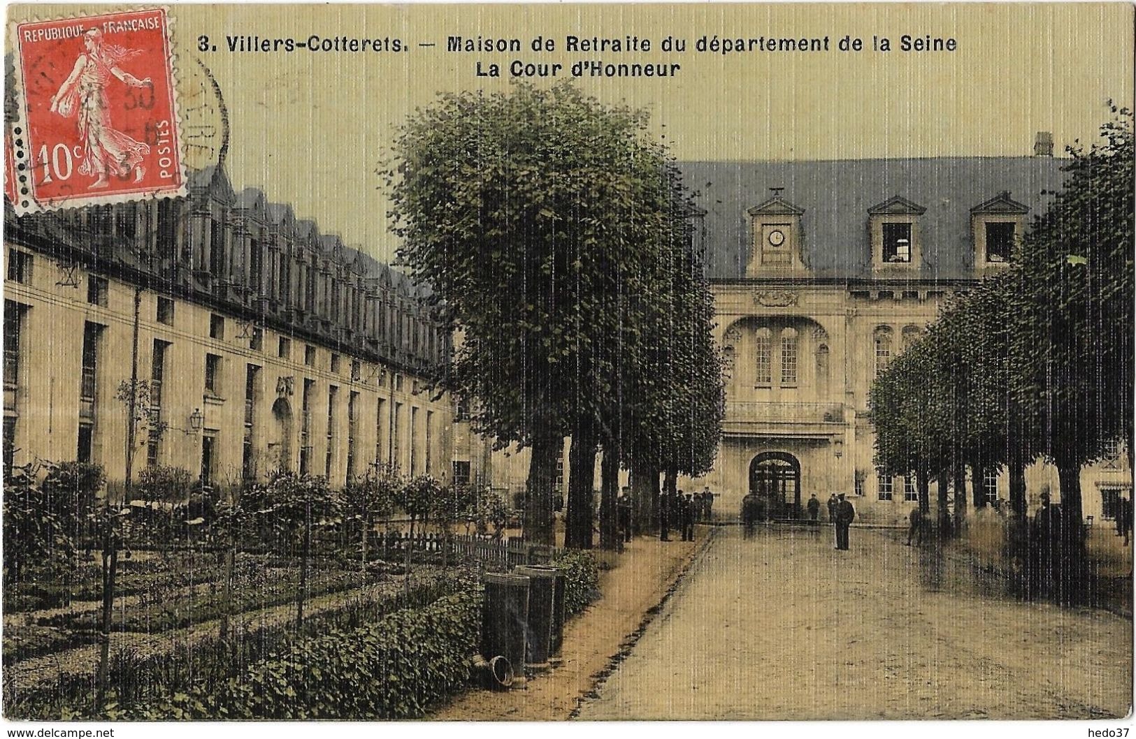 Villers-Cotterets - Maison De Retraite Du Département De La Seine - La Cour D'Honneur - Villers Cotterets
