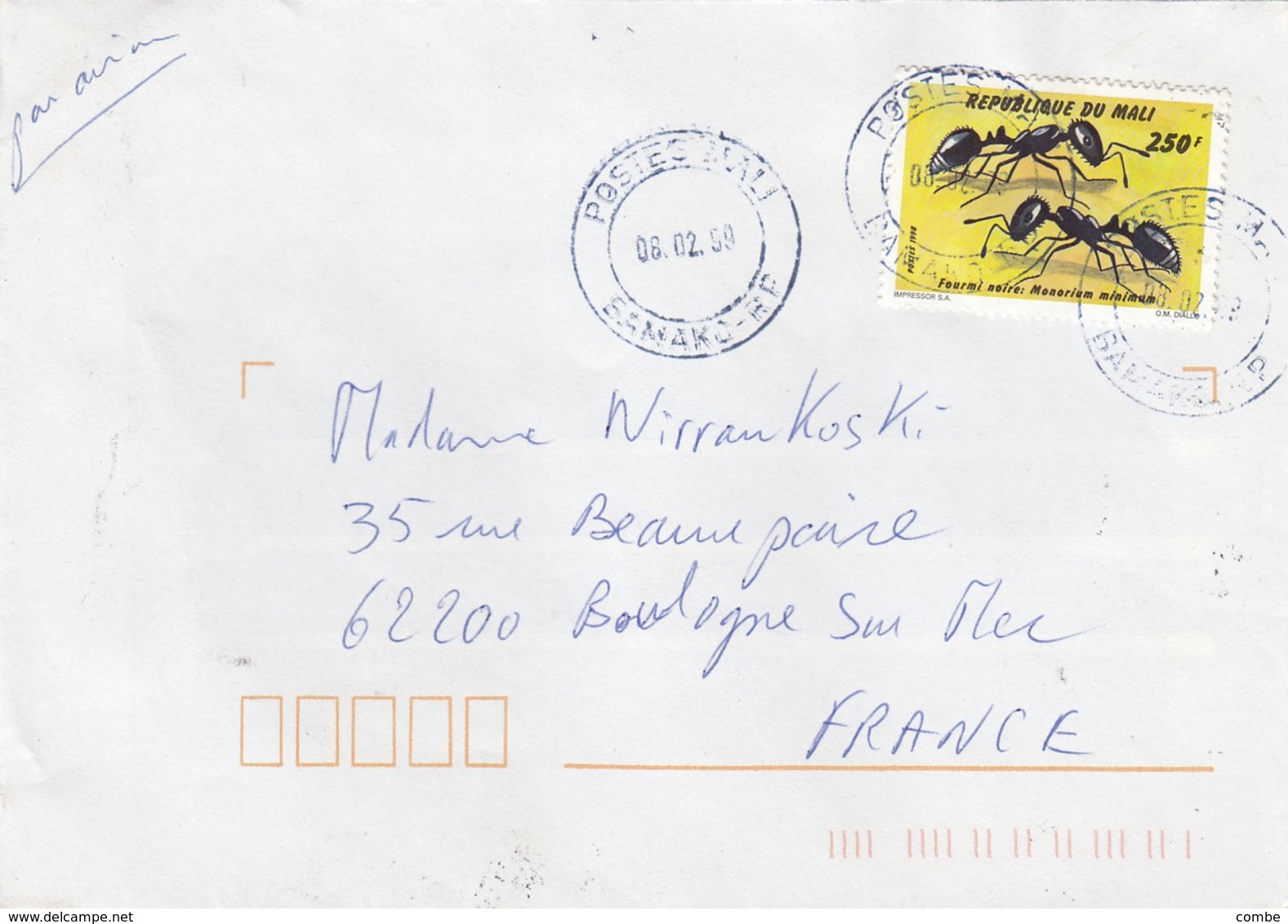 COVER MALI   / 1 - Mali (1959-...)