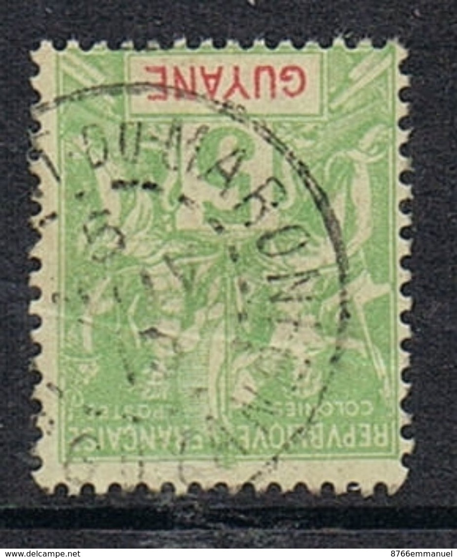 GUYANE N°43 Oblitération De Saint-Laurent Du Maroni - Used Stamps