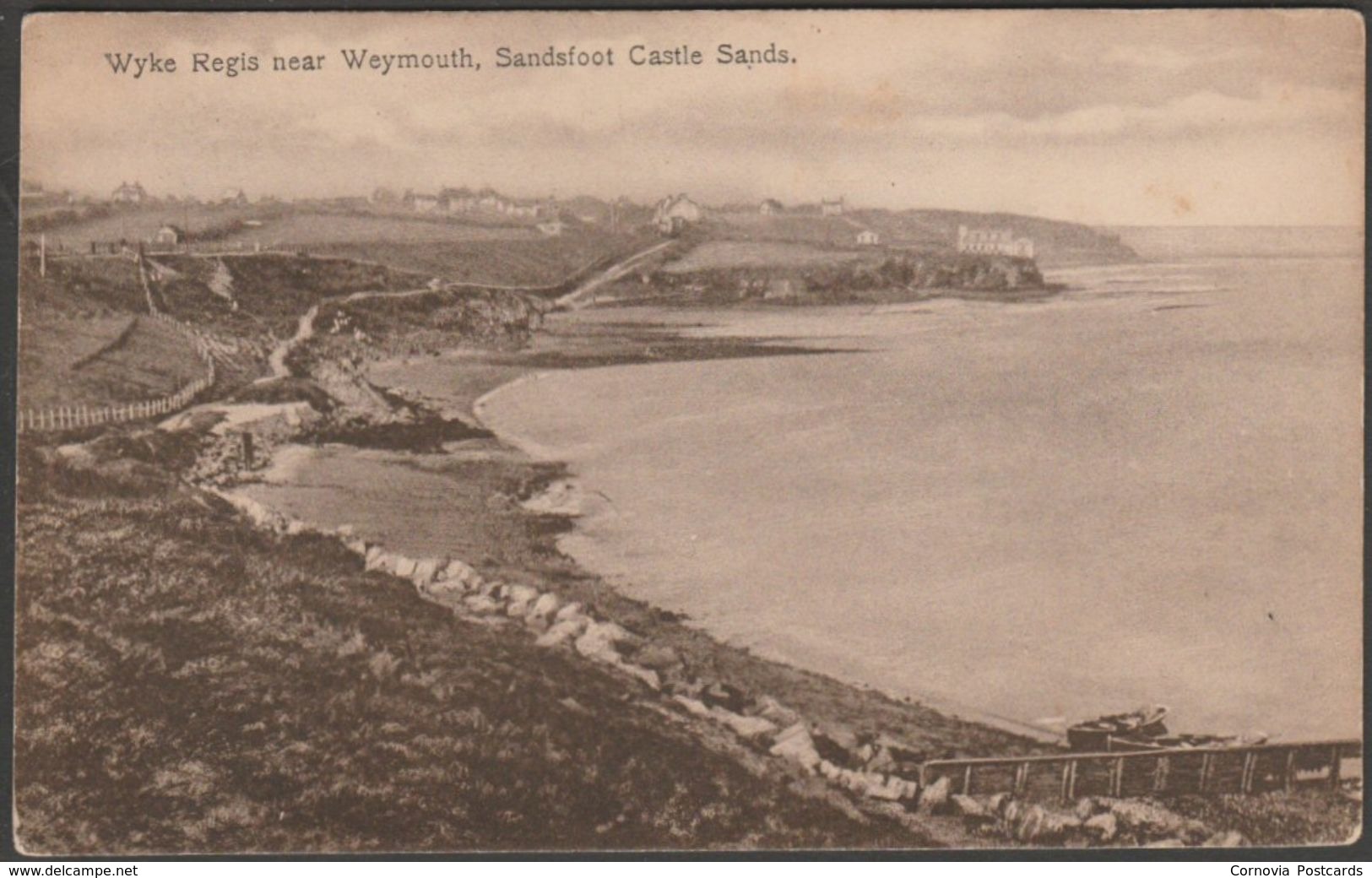 Sandsfoot Castle Sands, Wyke Regis, Dorset, 1919 - E H Series Postcard - Autres & Non Classés