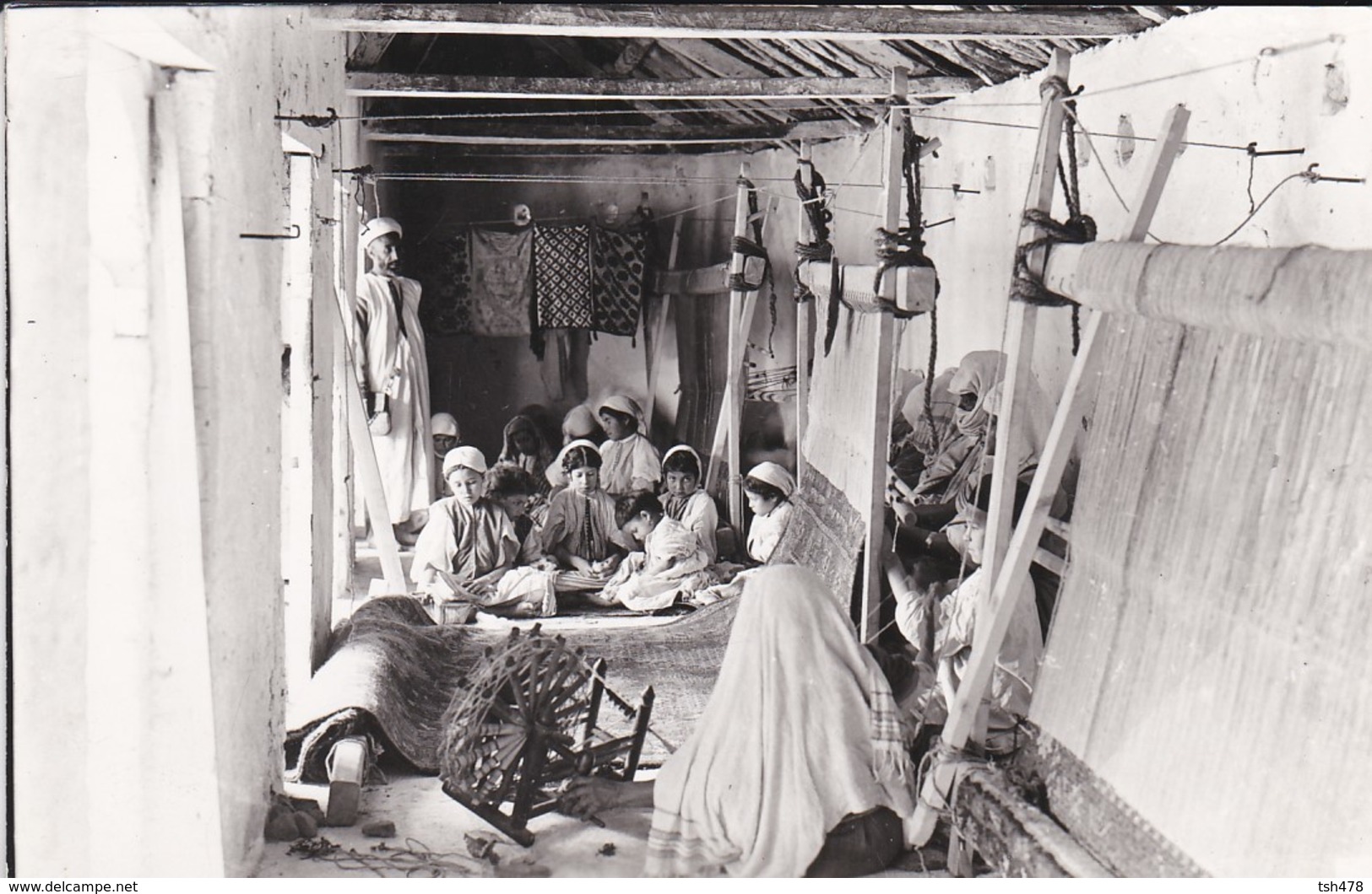 MAROC---CHAUEN--CHEFCHAUEN---escuela De Alfombras--voir 2 Scans - Autres & Non Classés