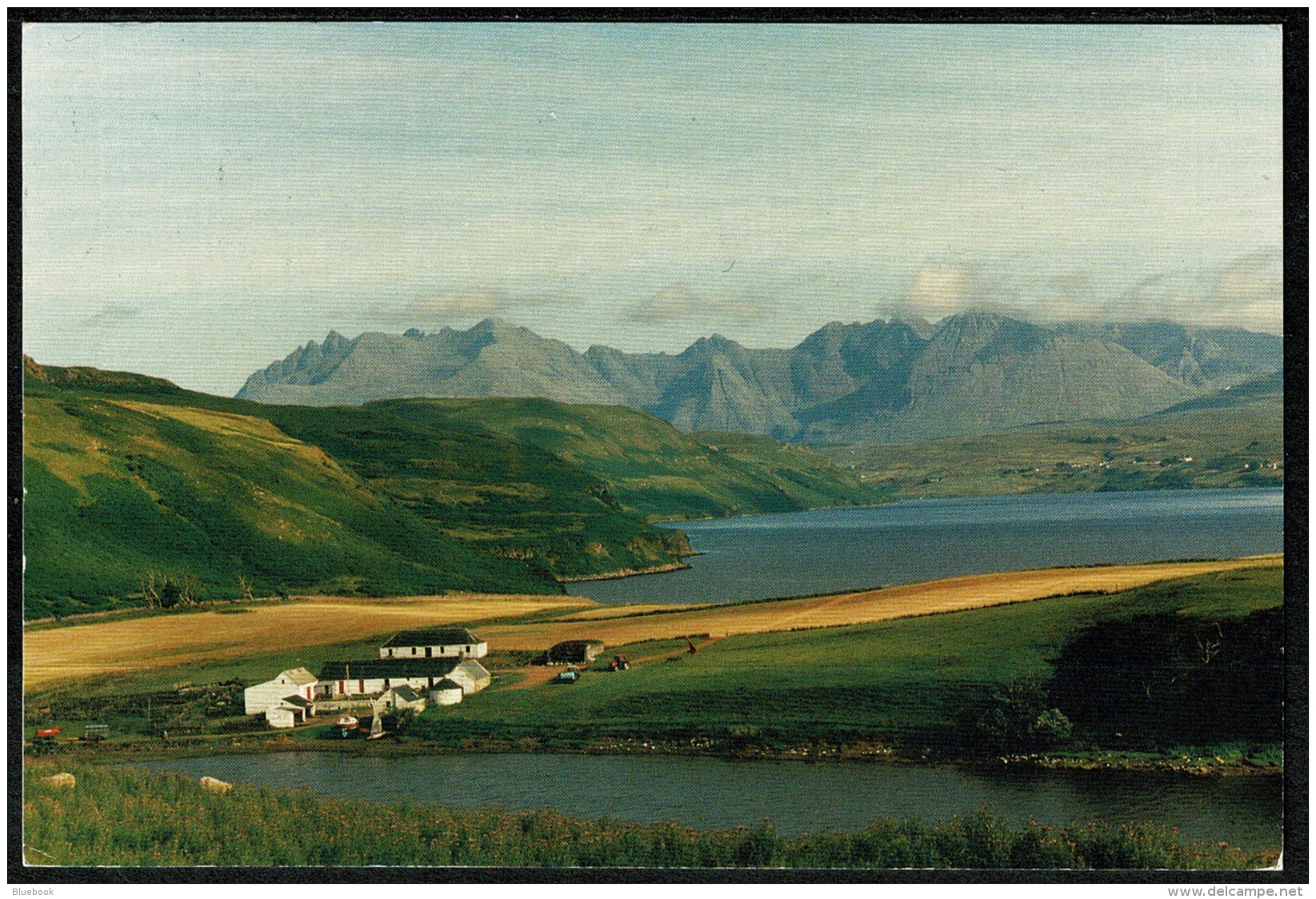 RB 1192 - 2000 Postcard - Gesto Farm &amp; The Cuillins - Isle Of Skye - Slogan Postmark Inverness-shire Scotland - Inverness-shire