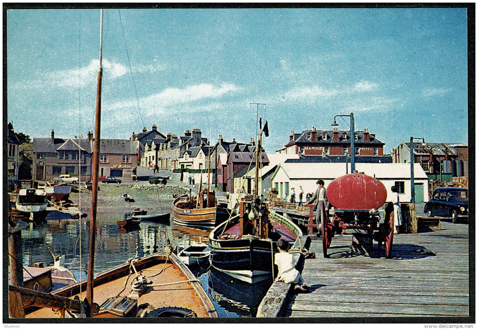 RB 1192 - J. Arthur Dixon Postcard - Maillaig From The Harbour - Inverness-shire Scotland - Inverness-shire