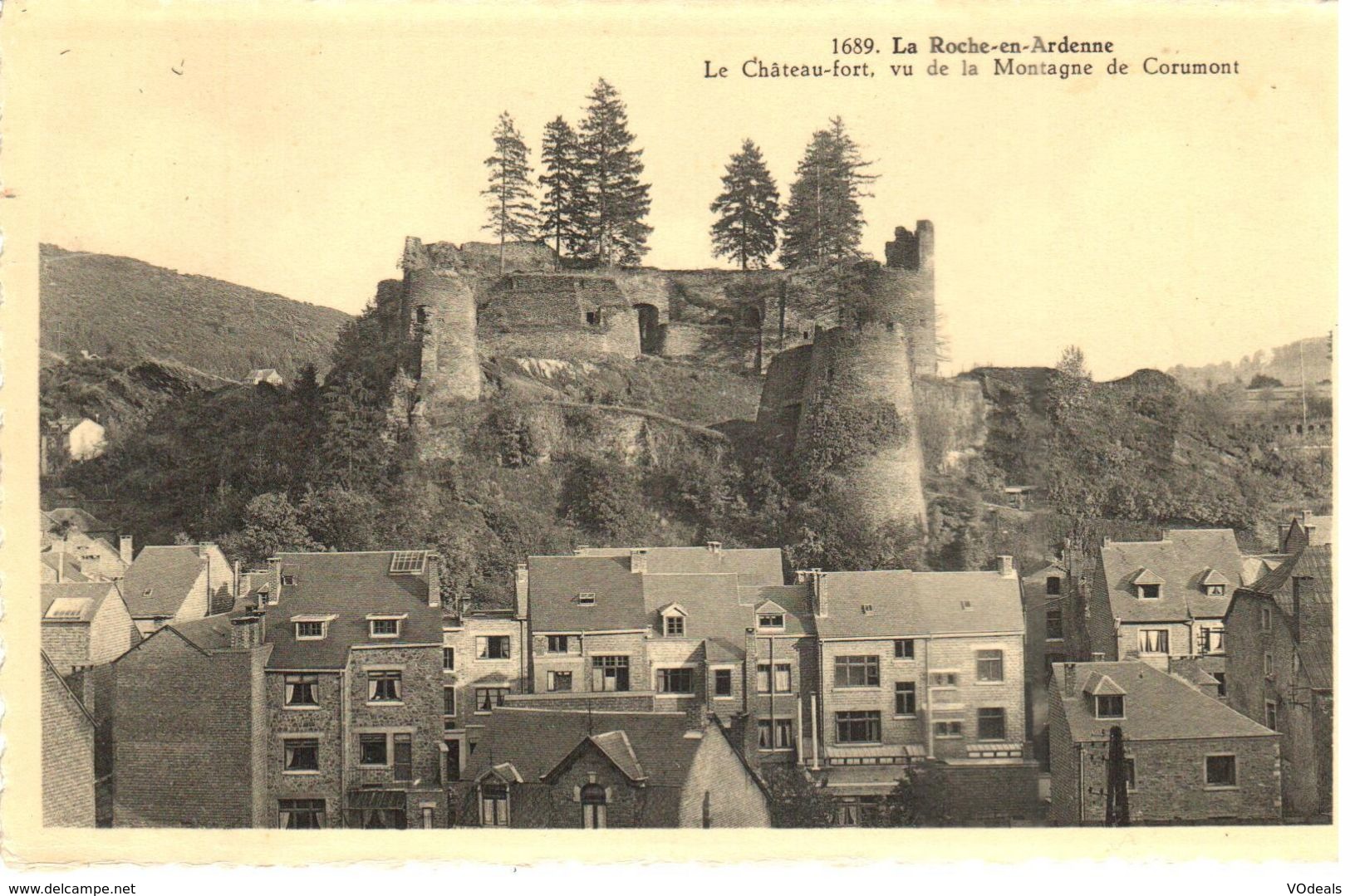 La-Roche-en-Ardenne - CPA - Le Château Fort - La-Roche-en-Ardenne