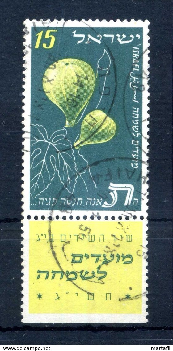 1952 ISRAELE N.58 USATO - Gebraucht (mit Tabs)