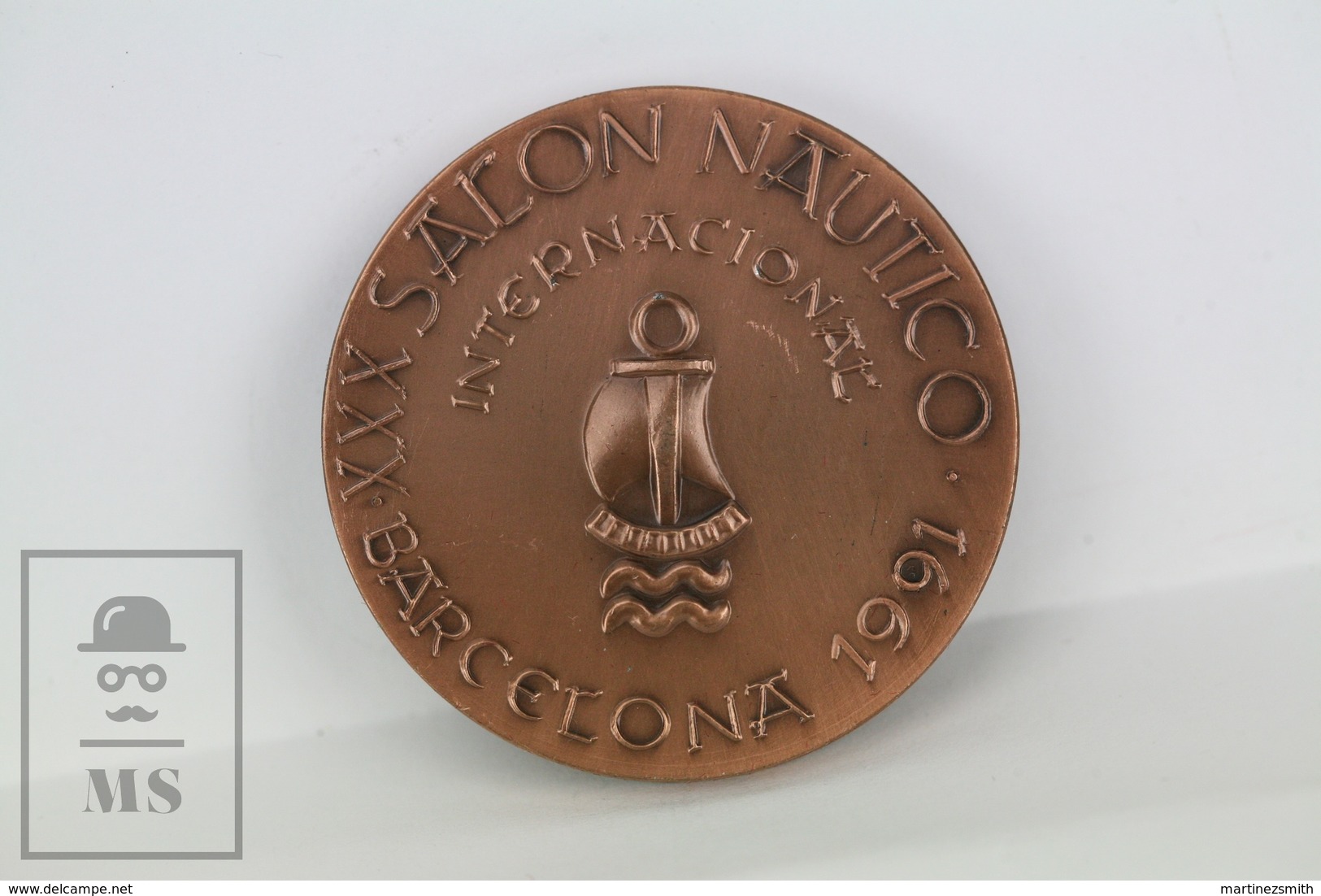 Bronze Medal Royal Barcelona Yacht Club 1991 - Spanish Battleship Alfonso XIII - Otros & Sin Clasificación