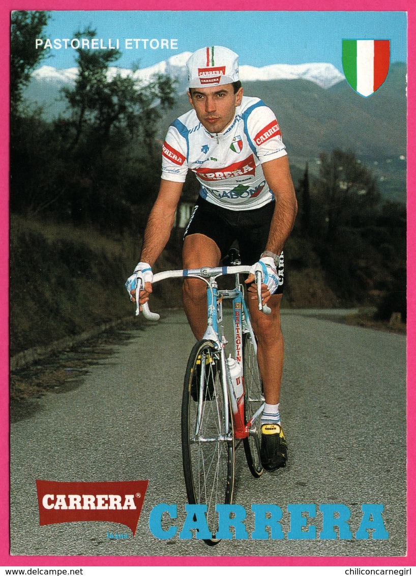 Cycliste - Cyclisme - PASTORELLI ETTORE - Italie - CARRERA - Sponsor - Pub - Cyclisme