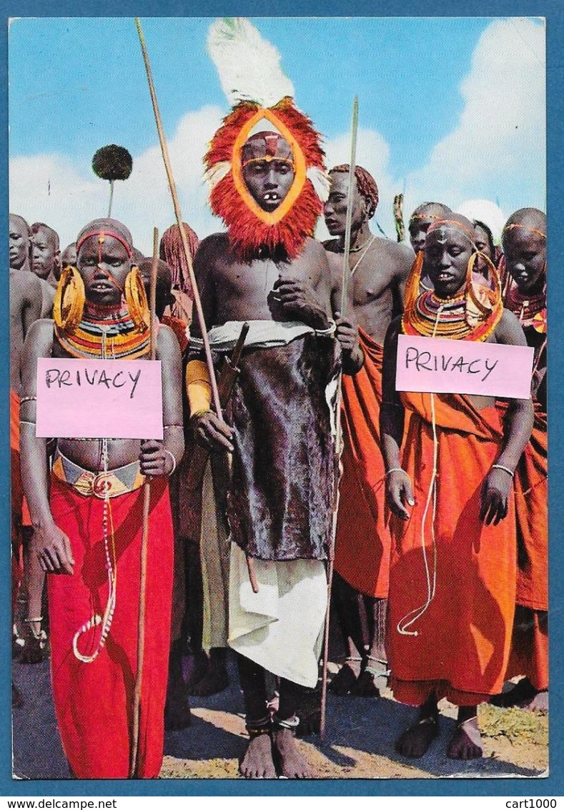 KENYA NAIROBI MASAI DANCERS 1966 - Kenia
