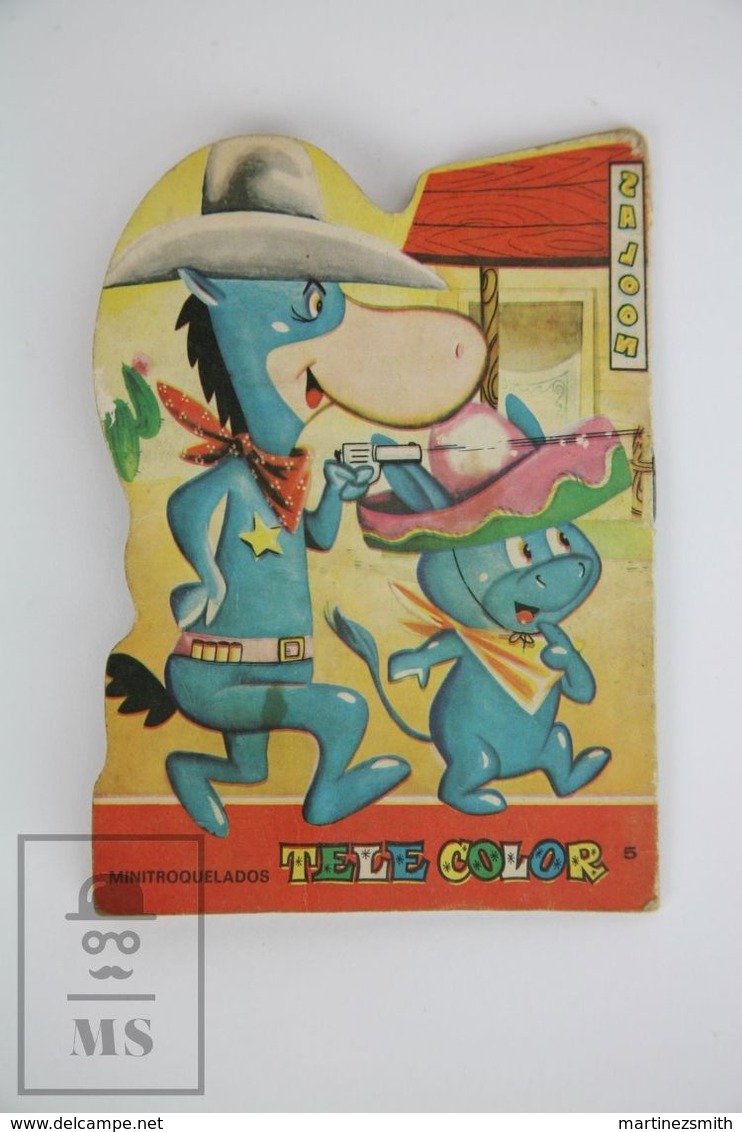 Vintage Hanna Barbera Children Die Cut Book - Quick Draw McGraw - Otros & Sin Clasificación