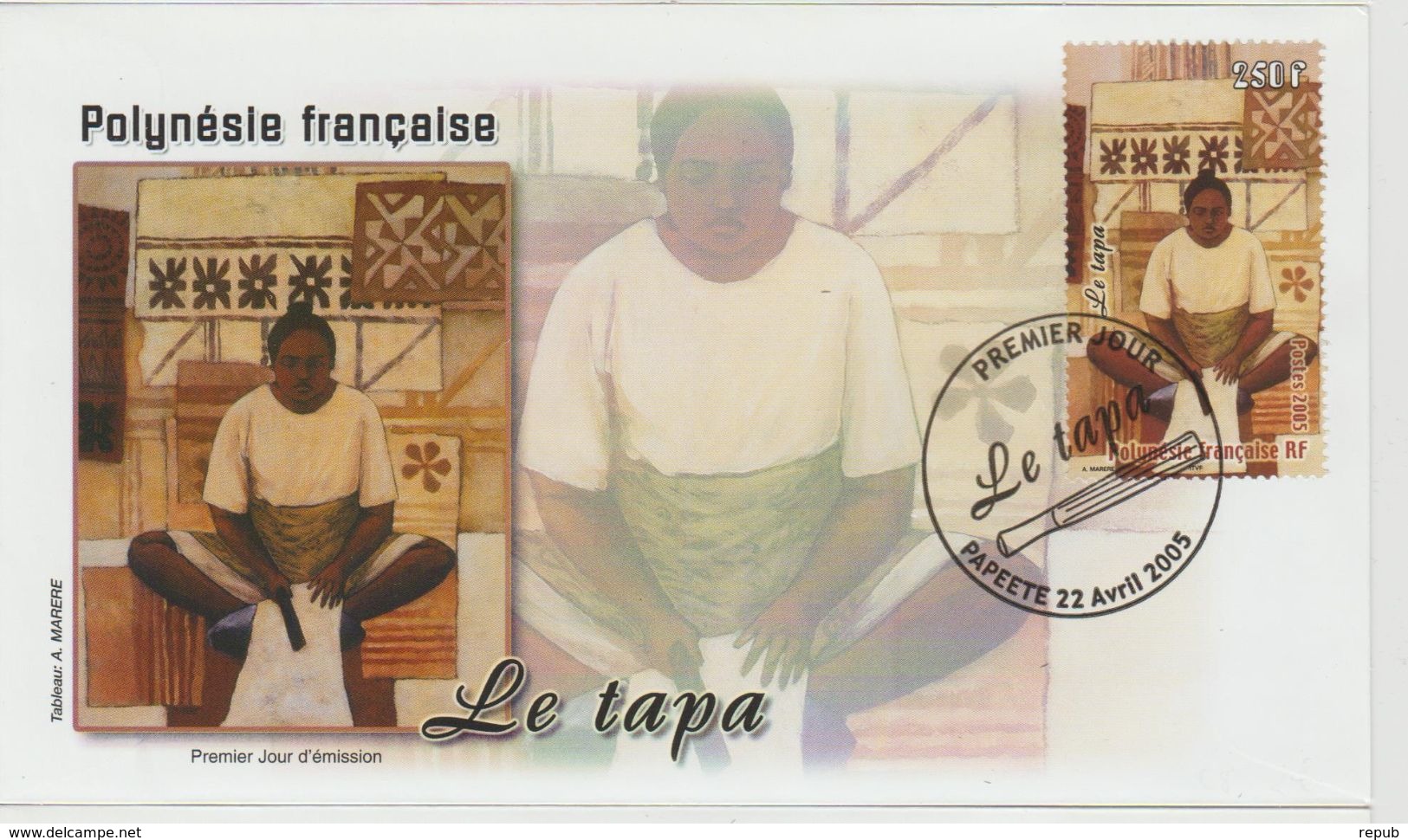 Polynésie Française 2005 Artisanat 743 - FDC