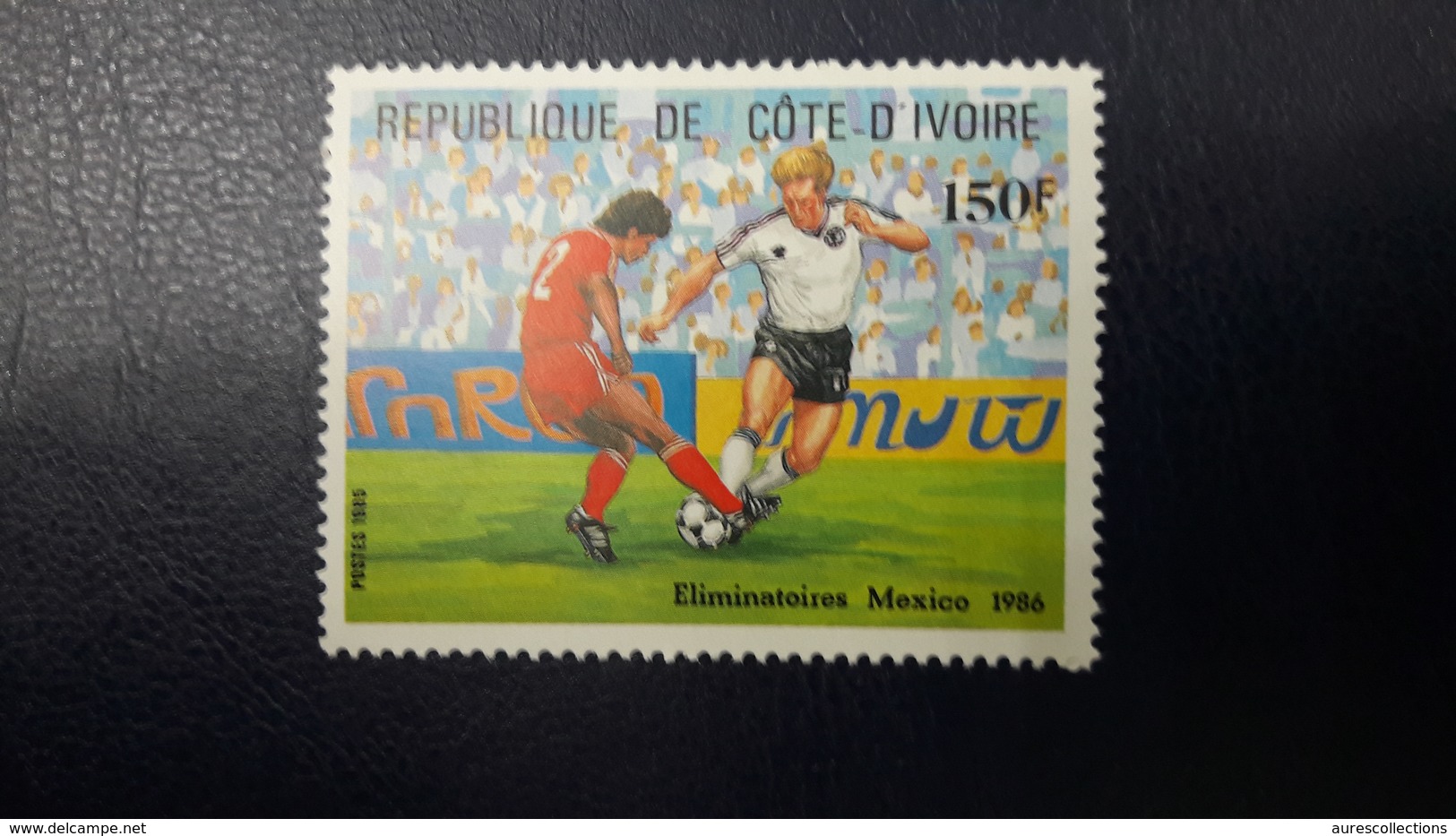 IVORY COAST COTE D'IVOIRE 1986 ELIMINATOIRE FOOTBALL COUPE MONDE SOCCER WORLD CUP MEXICO MNH - Côte D'Ivoire (1960-...)