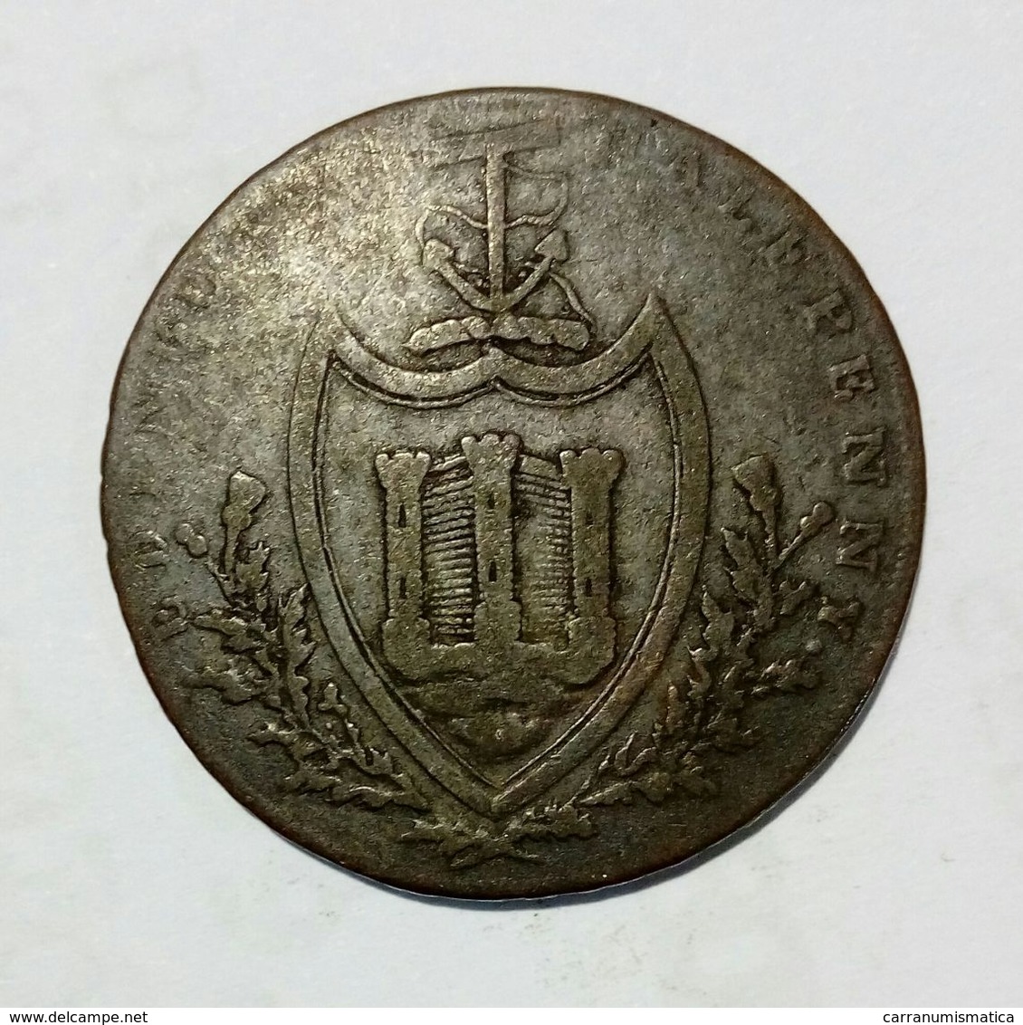 SCOTLAND - EDINBURGH - Half Penny Token (1791) - Monetari/ Di Necessità
