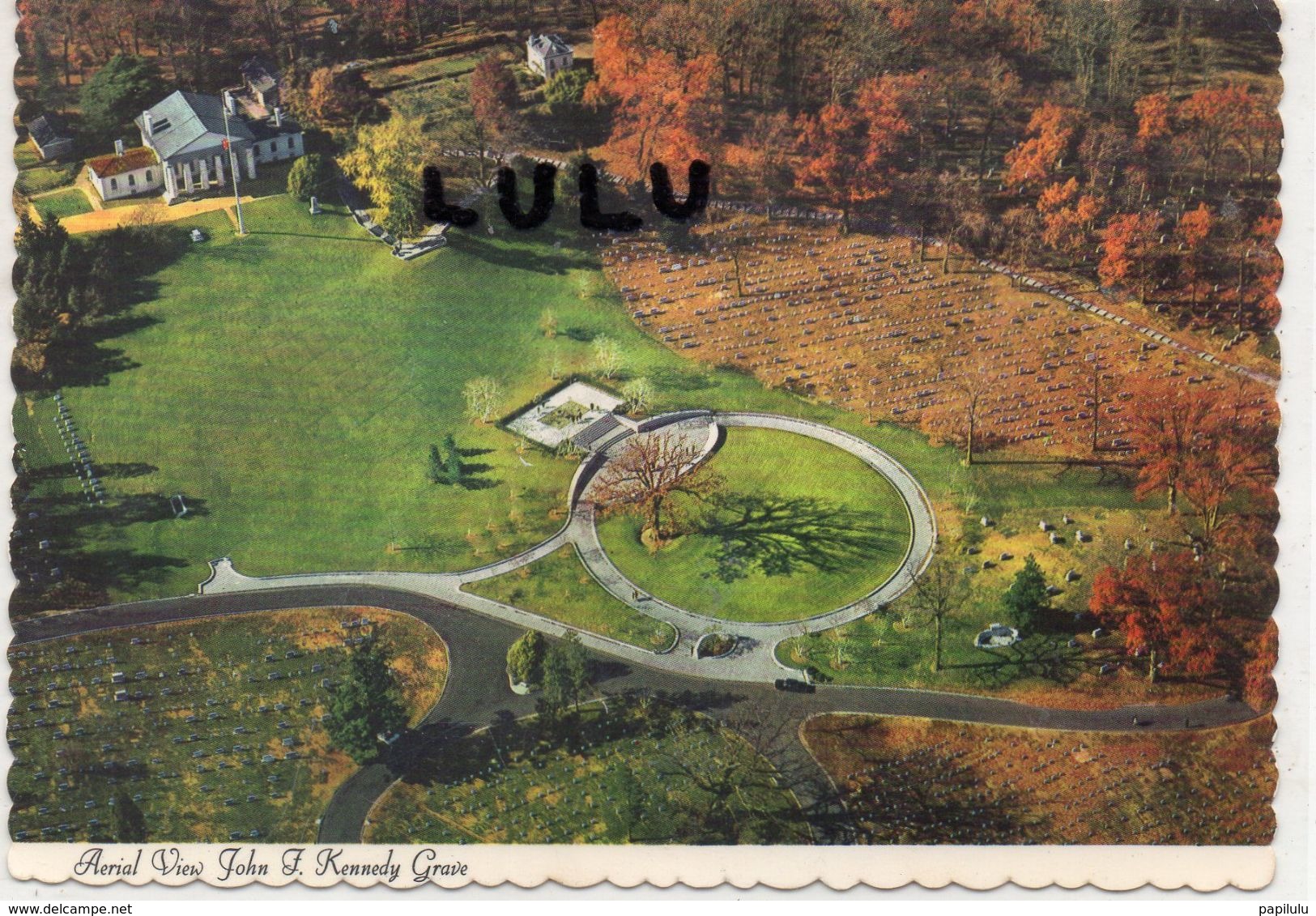 ETATS UNIS : VA Virginia Aerial View John Kennedy Grave - Arlington